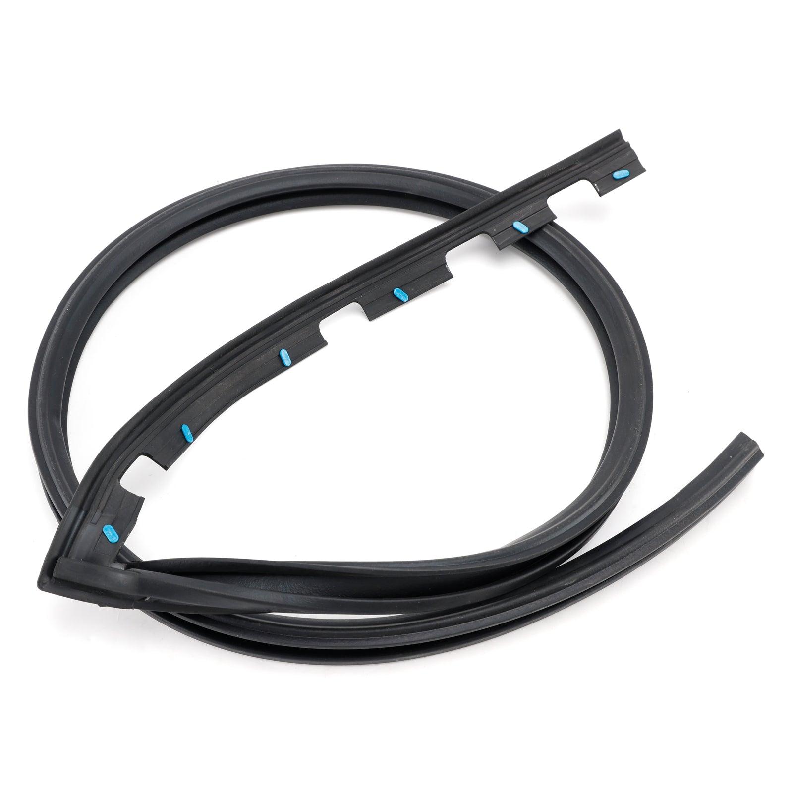 Left+Right Door Sub Seal Set Rubber For Honda 3D CIVIC 1996-2000 EK9 EK2-3 EK4