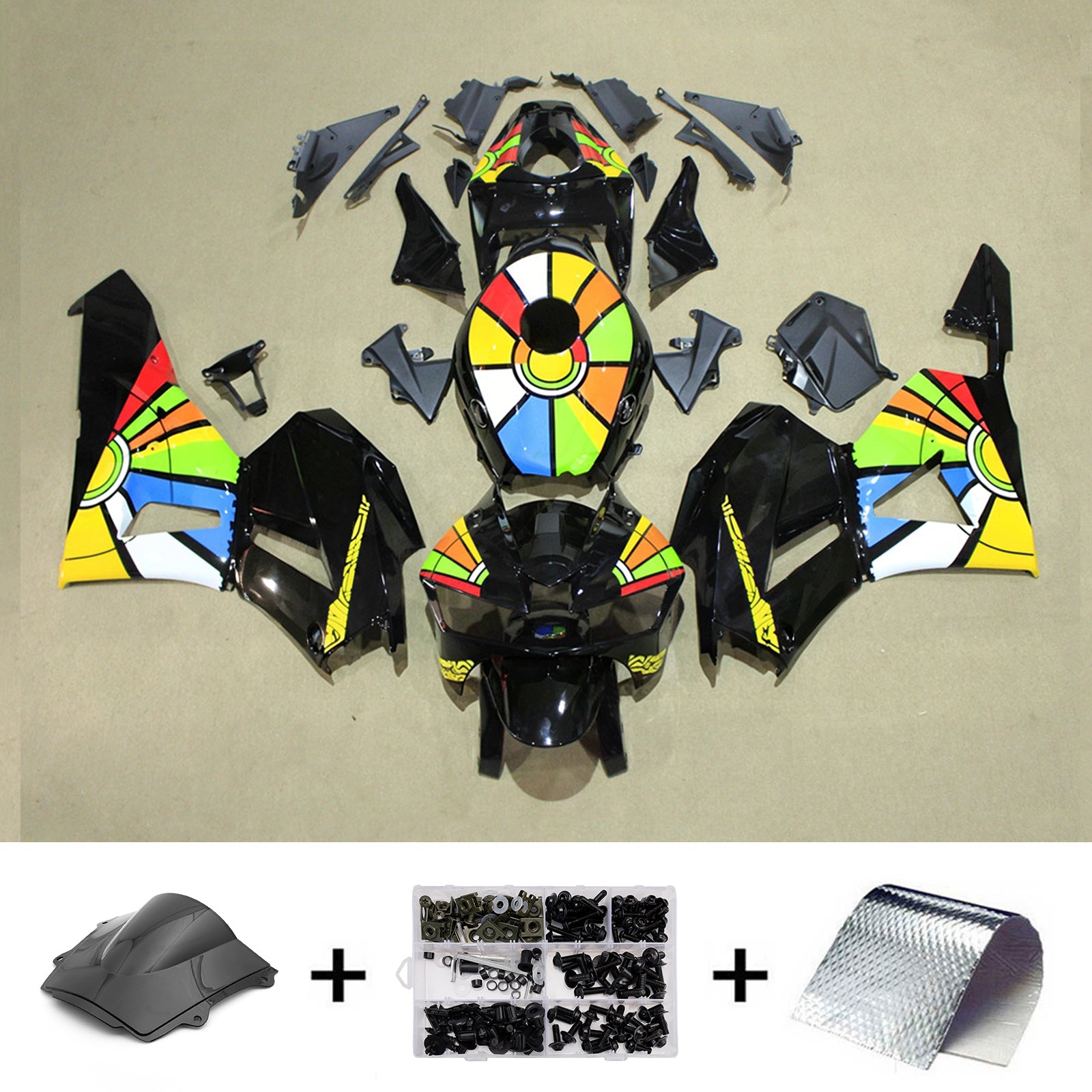 Injection Fairing Kit Bodywork Plastic ABS For Honda CBR600RR 2013-2025 F5
