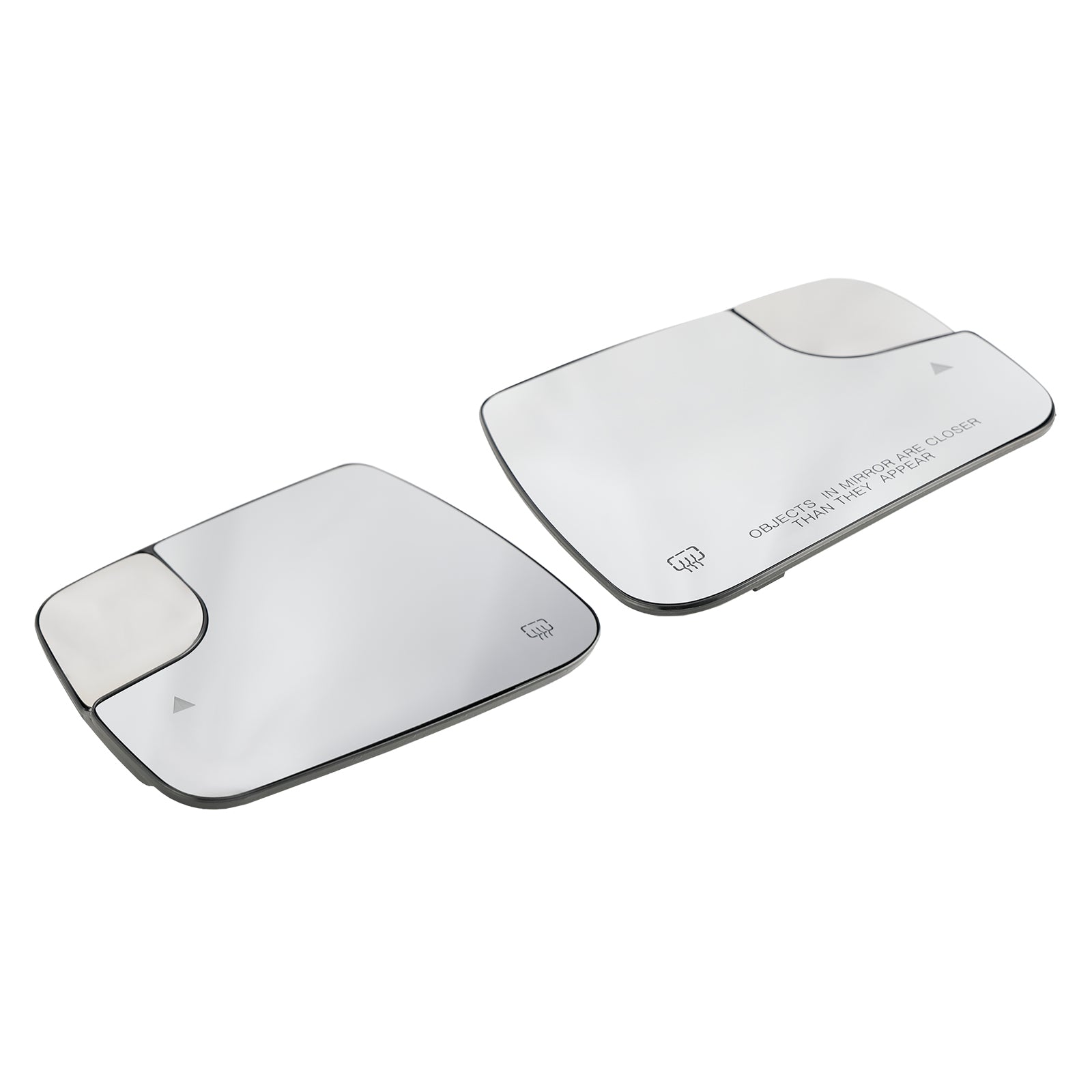 2019-2022 Dodge RAM 1500 2500 2 × slepé miesto + vonkajšie zrkadlové sklo tepla