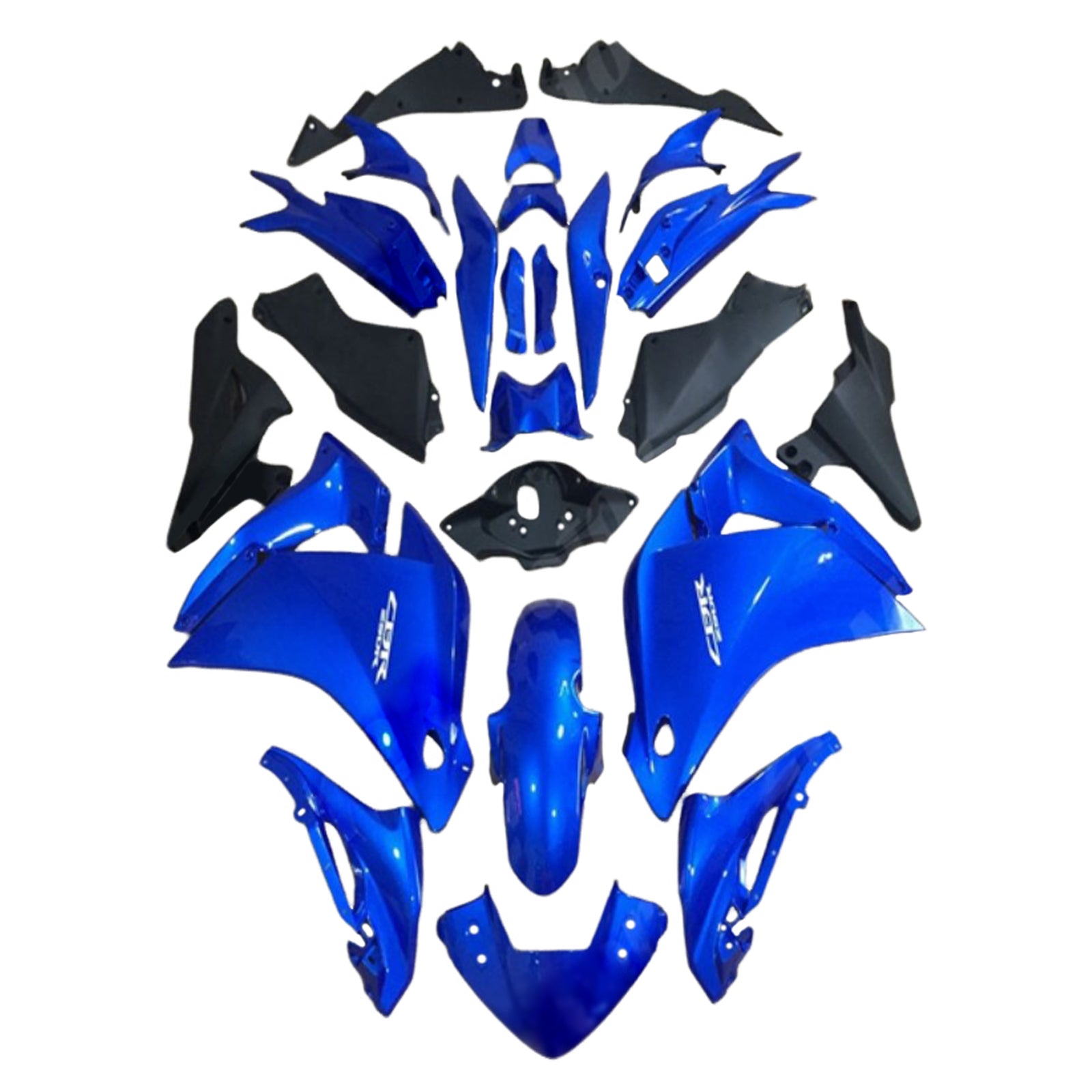 2011-2015 Honda CBR250R injektionsmässa kit Bodywork Plastic ABS