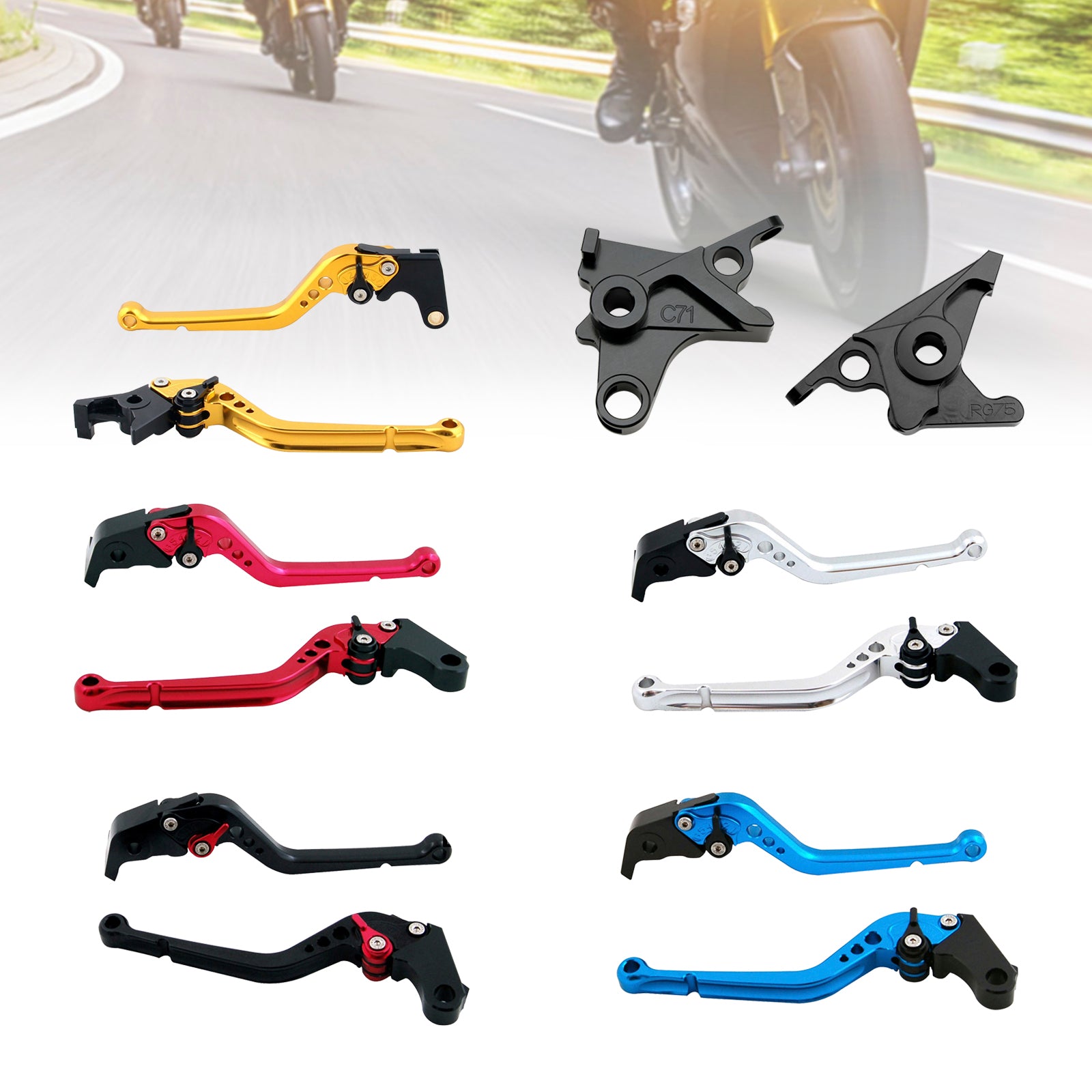 Levier de frein d'embrayage Long adapté à la BMW R NINE T /PURE/RACER 2017 – 2023