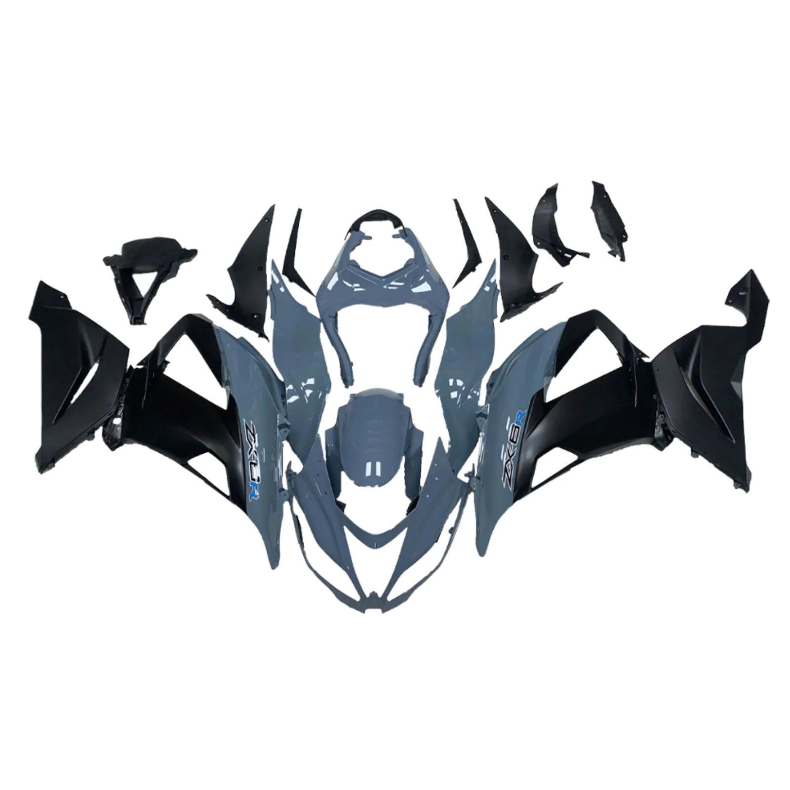 2013-2018 KAWASAKI ZX6R 636 Injektionsmässa Kit Bodywork Plastic ABS