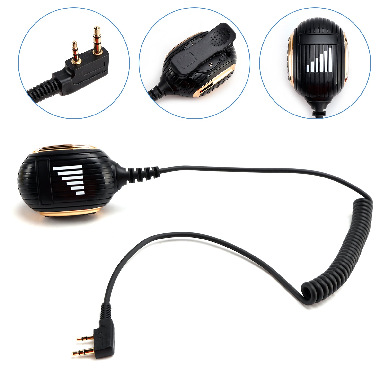 K-SM26 Microphone Haut-Parleur pour TK-220 TH-F6 RPU499A KG669 TG-2AT PX333 LT-3288