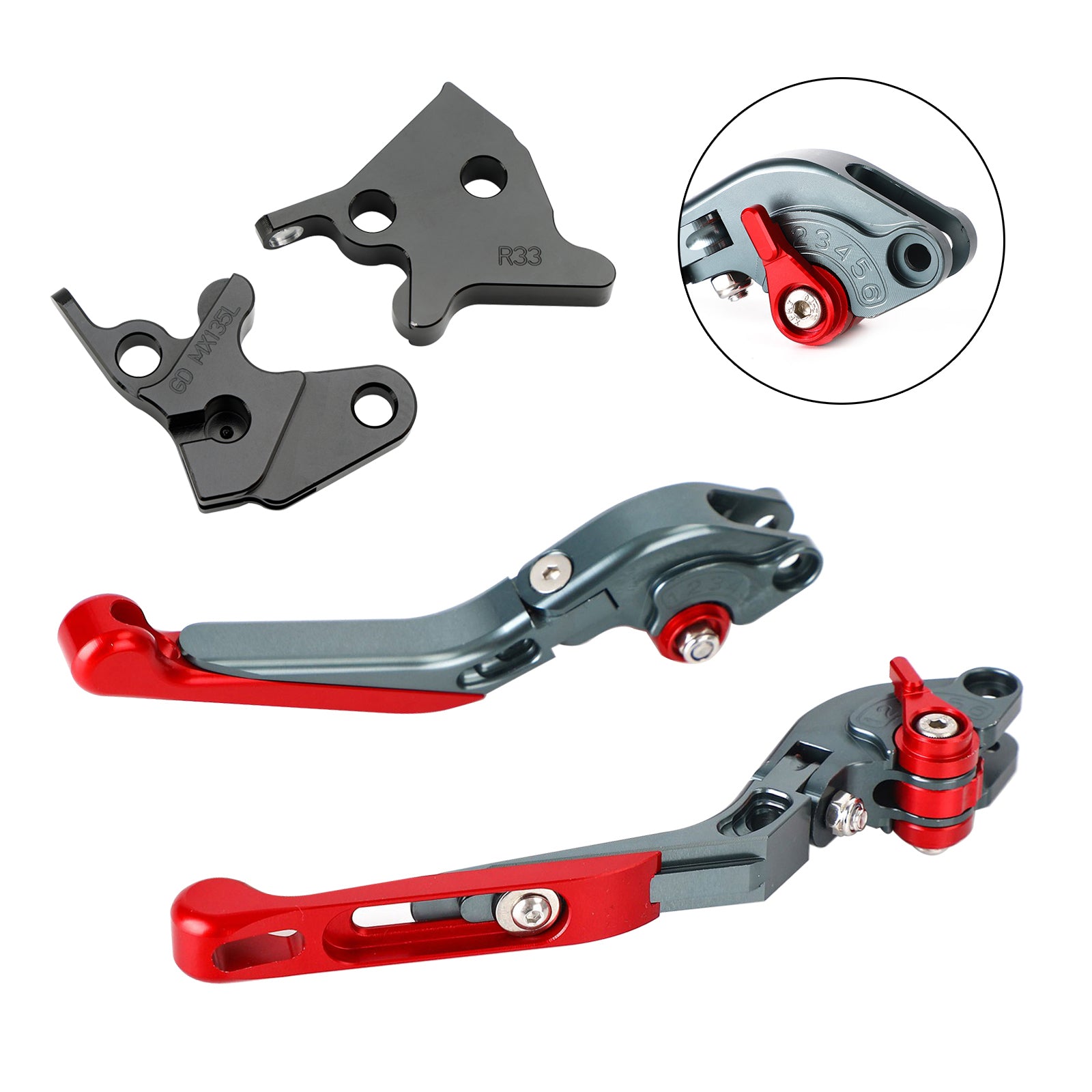 2005-2014 YAMAHA YBR125 Adjustable Clutch Brake Lever