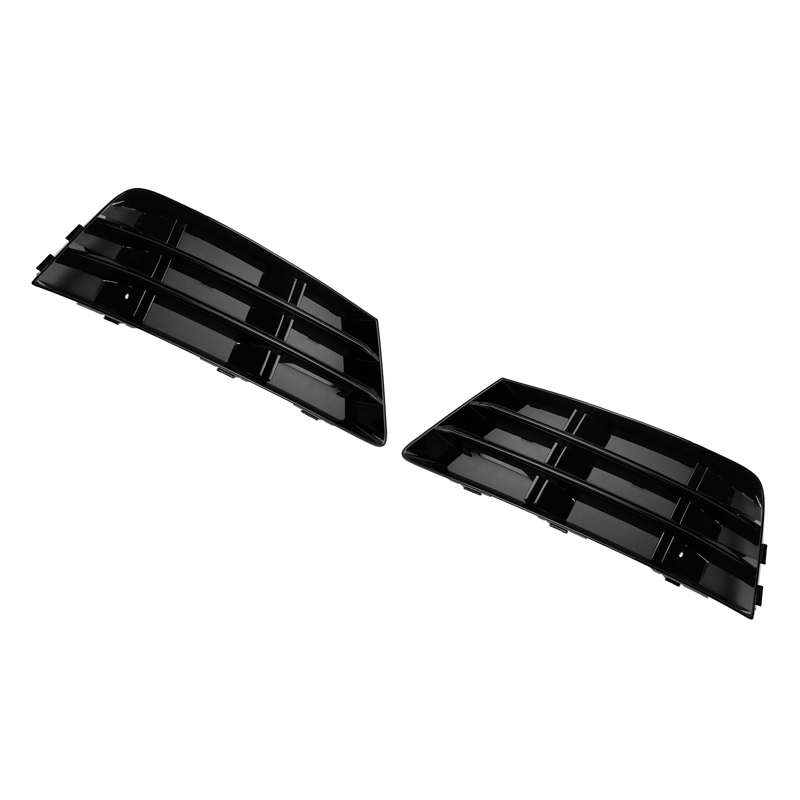 2016-2018 Audi A4 B9 2PCS Front Fog Light Grill inferior grade do para-choque