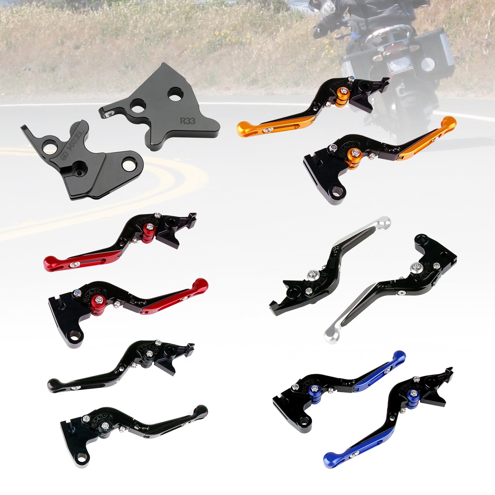 2005-2014 Yamaha YBR125 Justerbar clutchbremsespak
