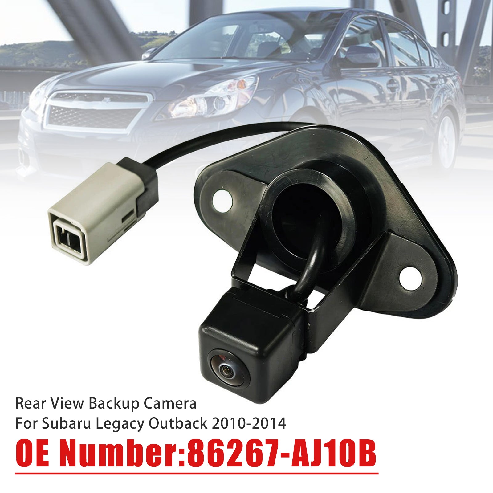 Achteruitrijcamera 86267AJ10B voor Subaru Legacy Outback 2010-2014