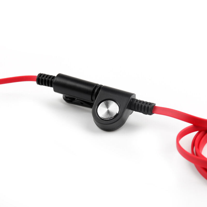 Tyt Linton Für TG-Uv2 1x B7 Kenwood Headset Kopfh? Rer UV-5R 2-Way Baofeng Red