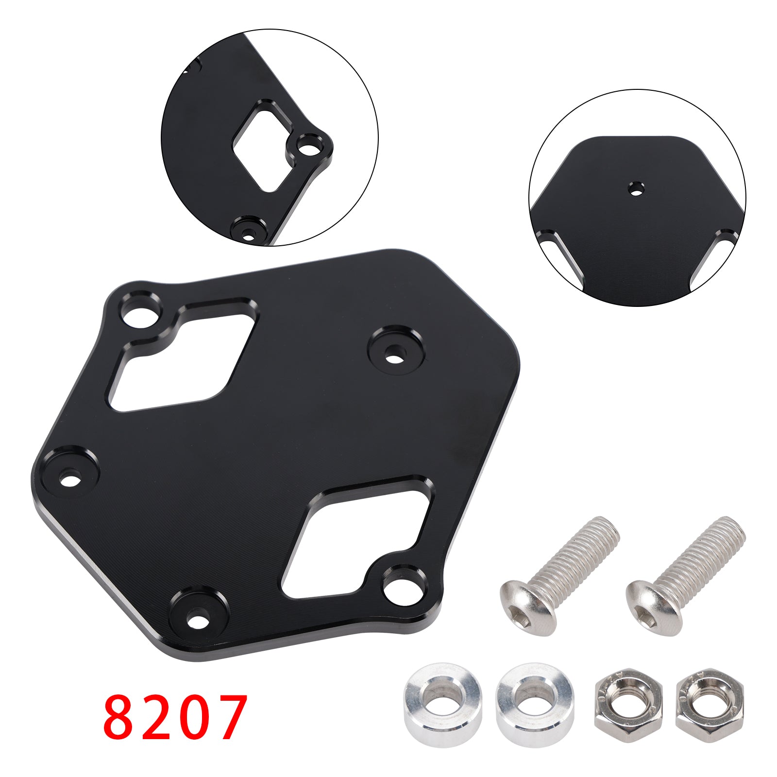 Aluminum Ignition Coil Bracket For MSD Blaster SS 8207 Coil