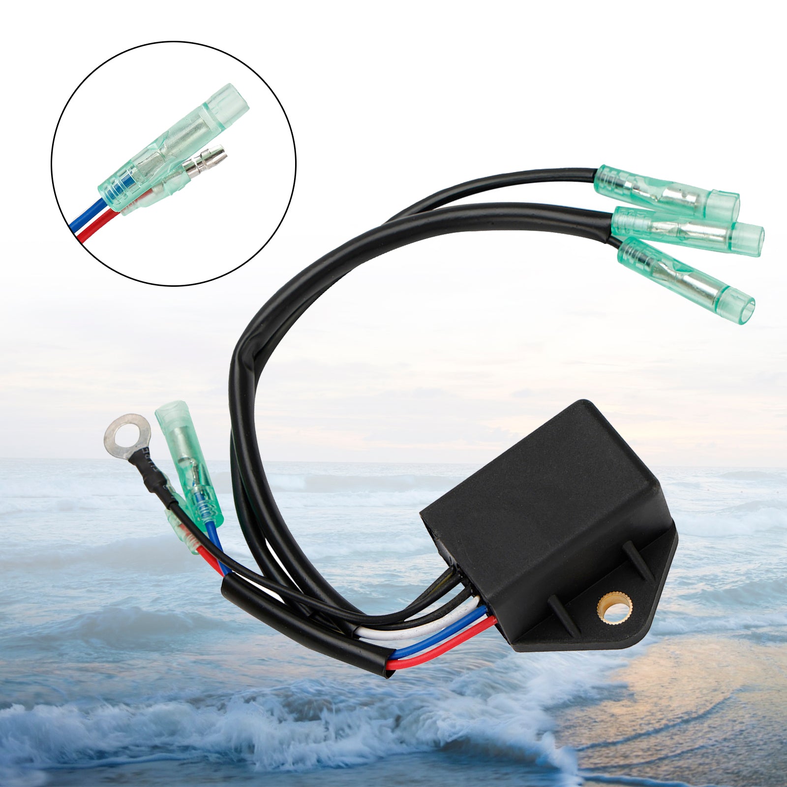 Caja de interruptor de encendido para Tohatsu Nissan Mercury 25HP 30HP 3A0-06060-1 16061T03