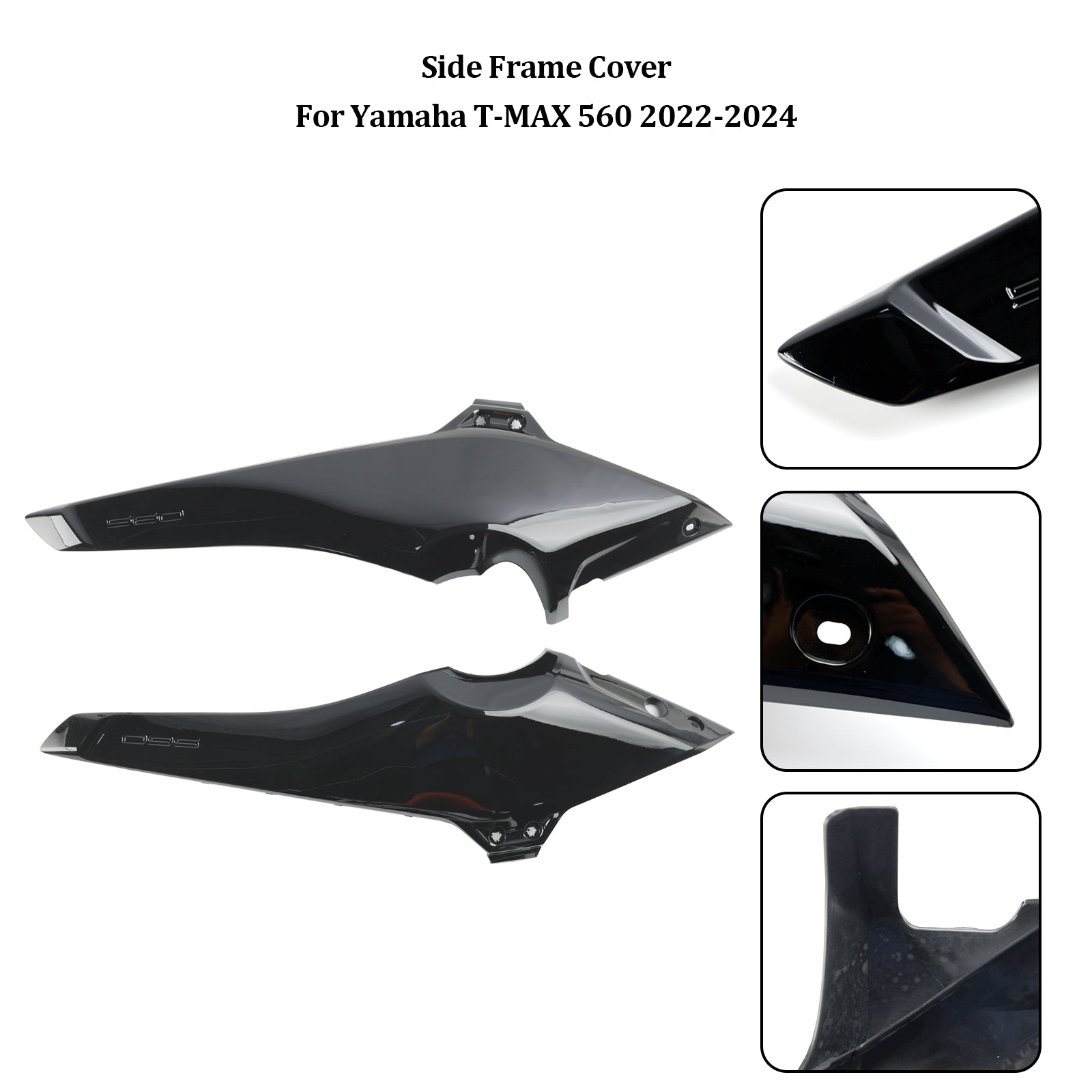Painéis de tampa da estrutura lateral Capuzes para Yamaha T-MAX 560 2022-2024
