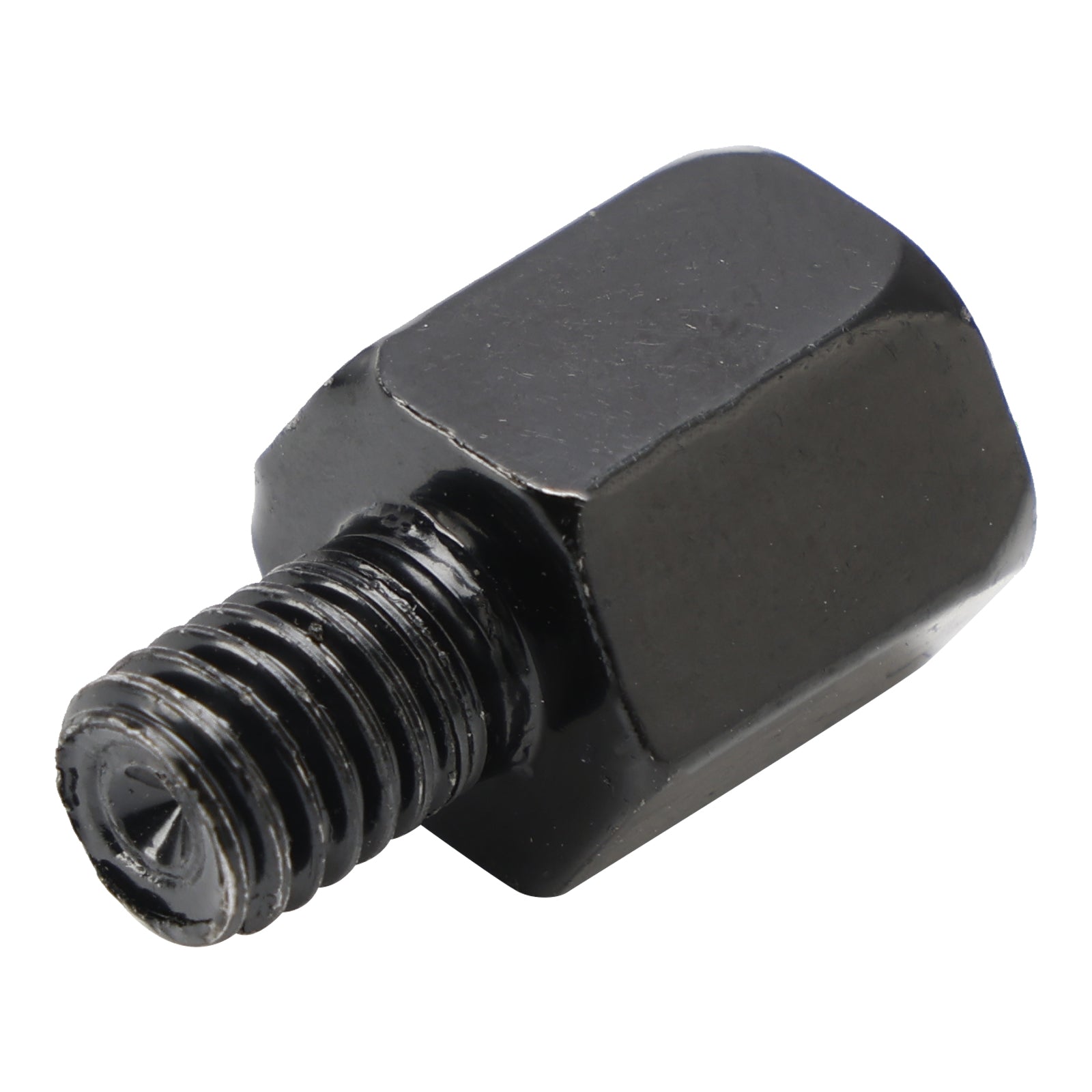 2 Universal Fit Motorcycle Scooter Mirror Adapters 10mm Omvendt til 8mm Standard