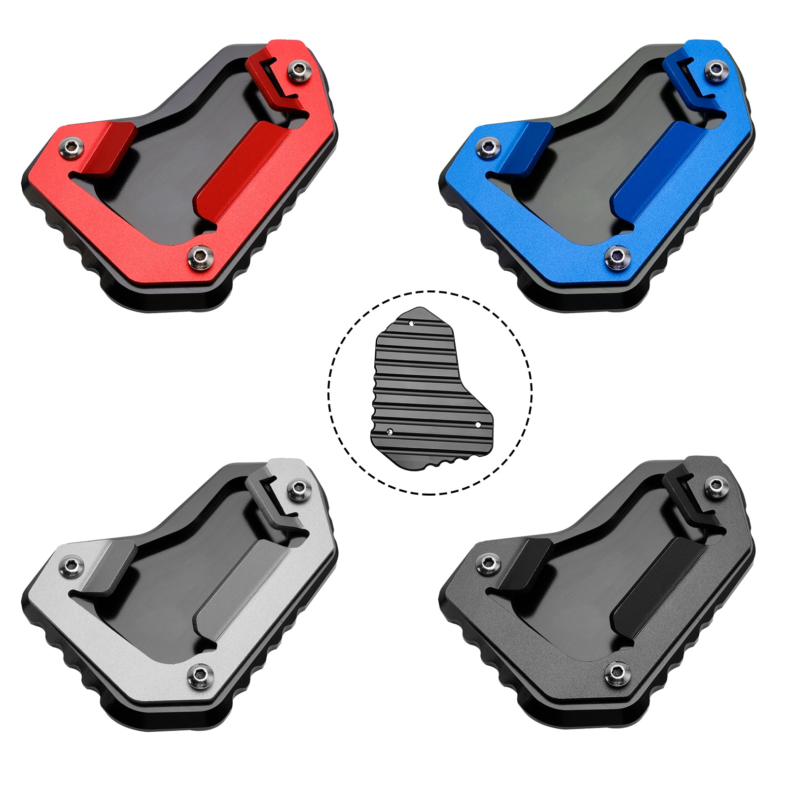 2012-2015 Tiger 1200 Explorer (V13VG) Kickstand Engel Beplate Pad