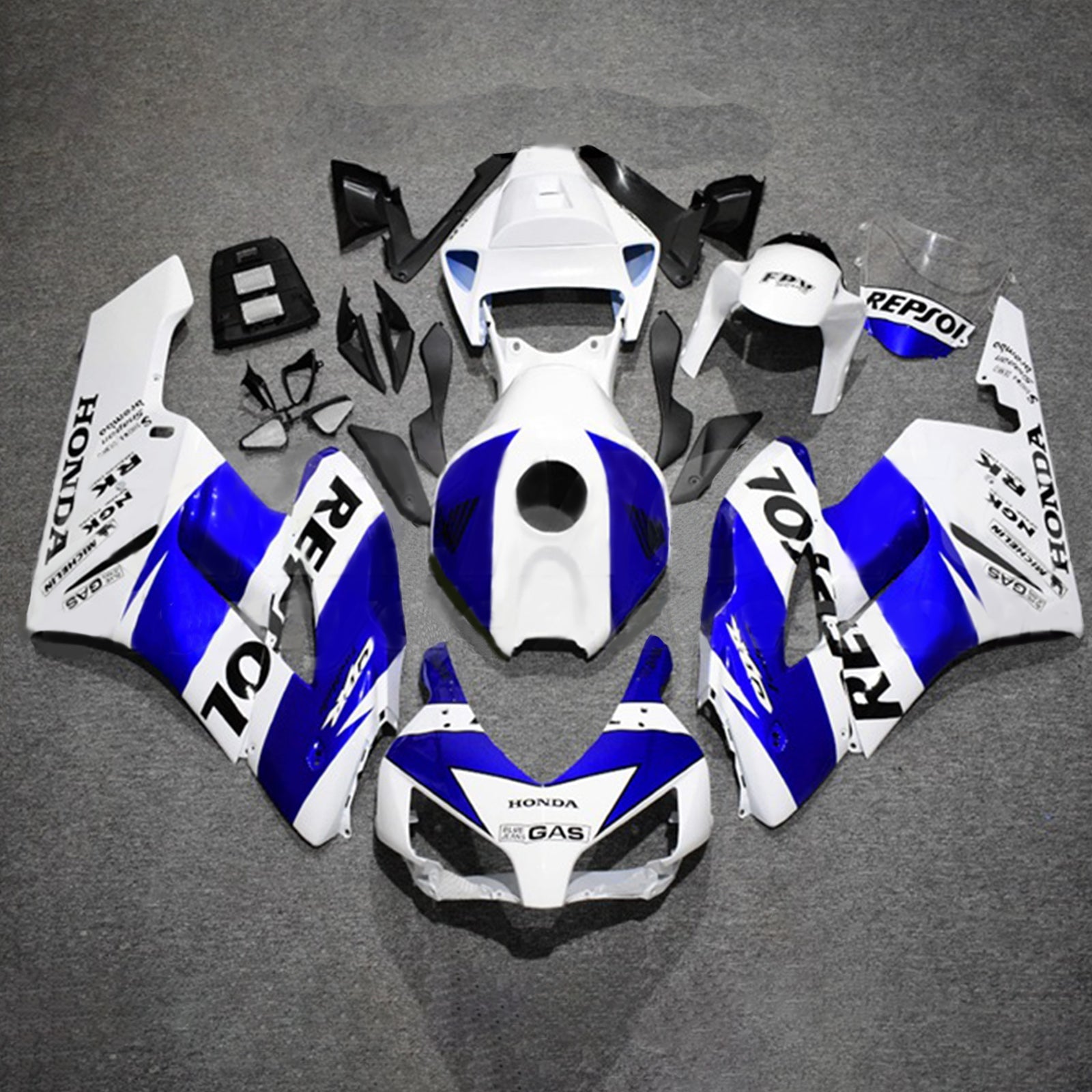 2004-2005 Honda CBR1000RR Fairing Kit Bodywork Plastic ABS