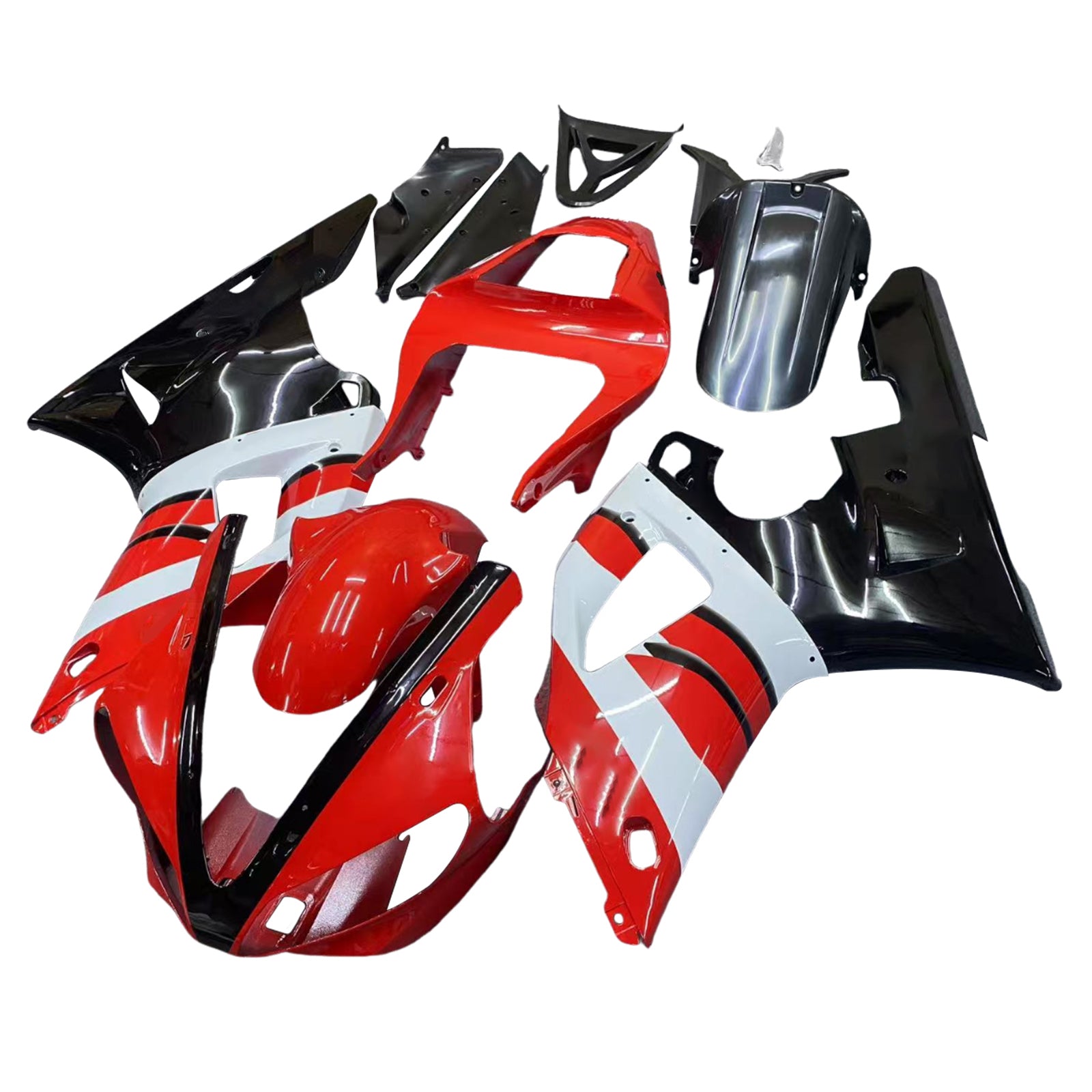 Injection Fairing Kit Bodywork Plastic ABS fit For Yamaha YZF 1000 R1 2000-2001