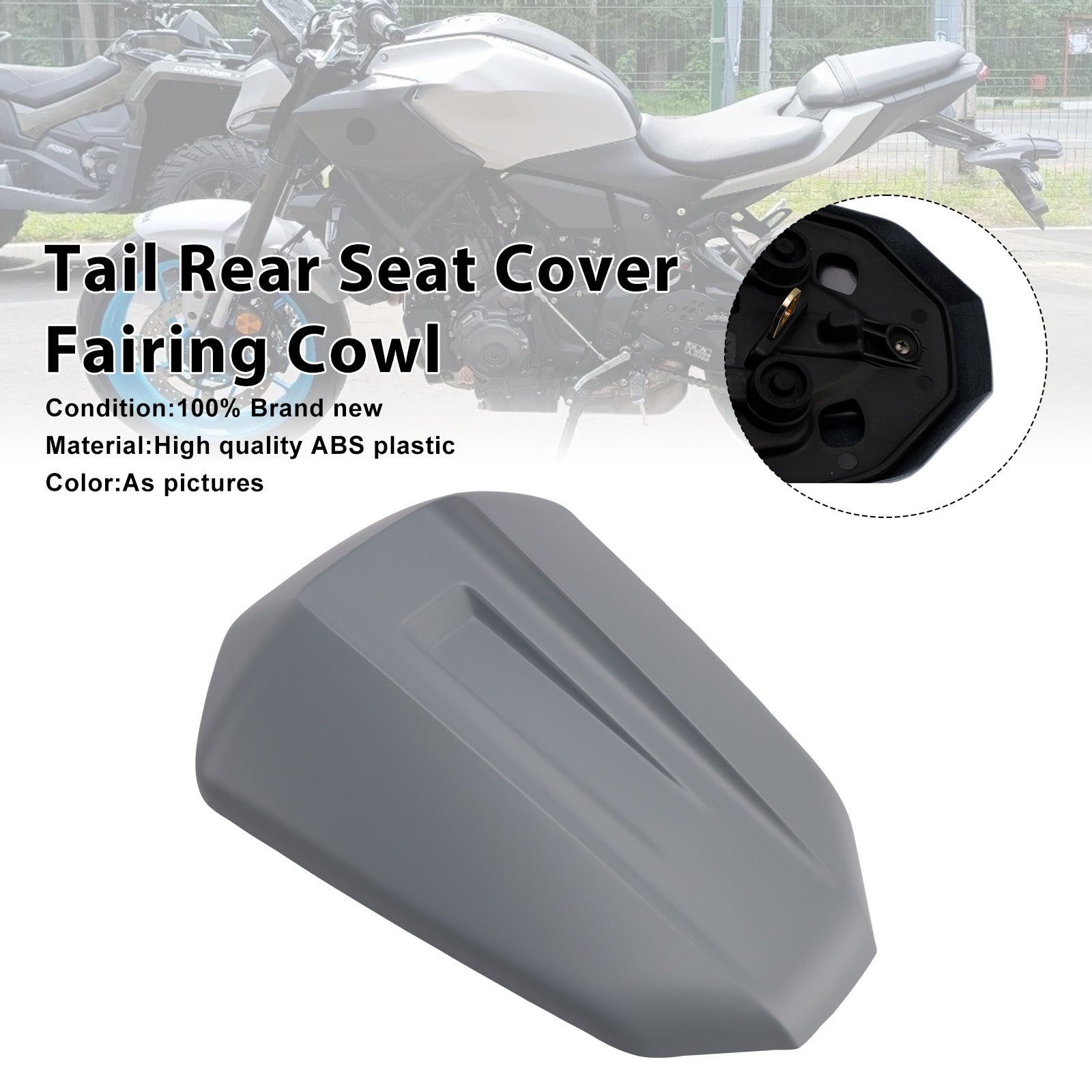 2025-2026 Yamaha MT-07 MT07 Tail Rear Seat Cover Fairing Cowl