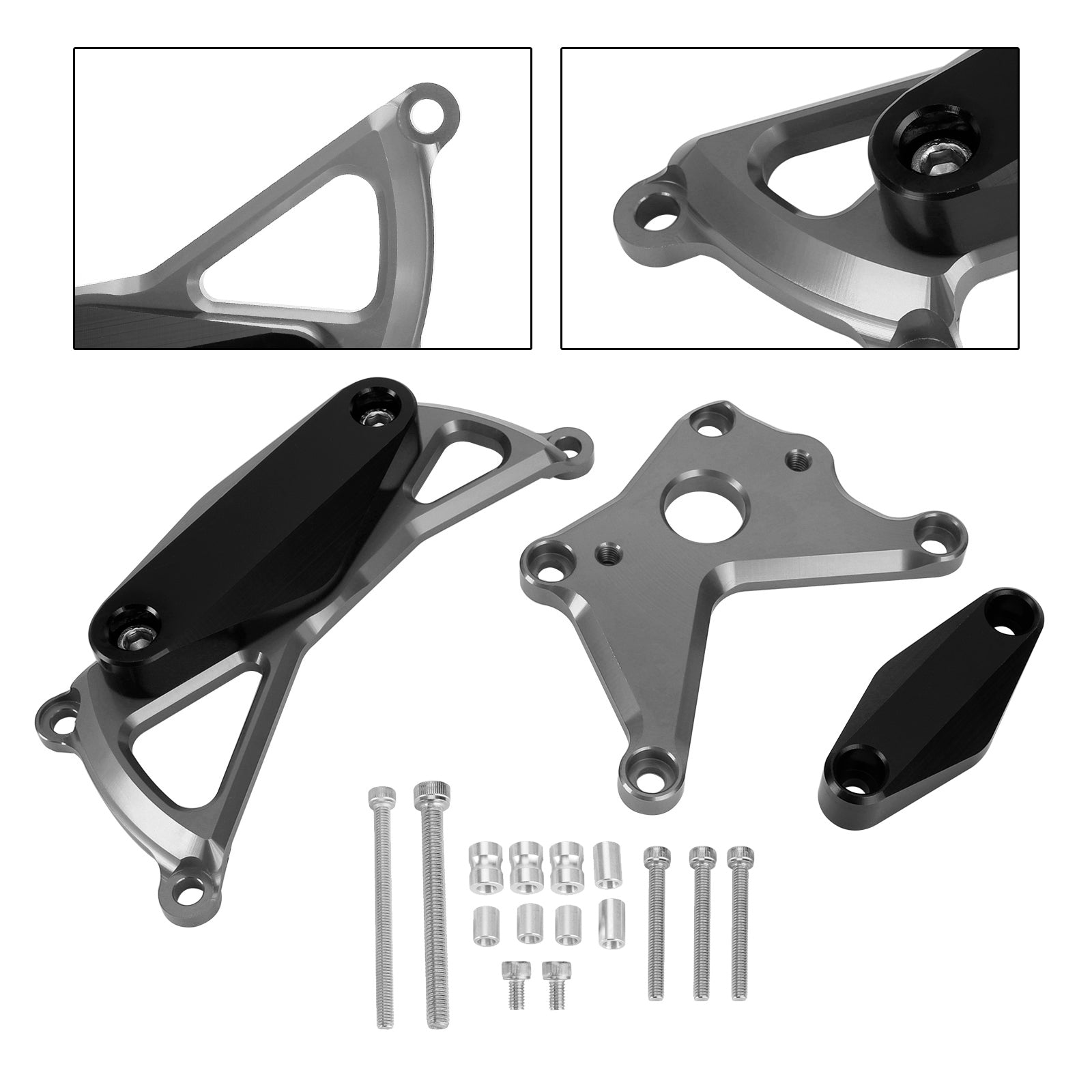 Cubierta Protectora De Motor De Plastico Slider Rojo Para Suzuki Gsx-S1000/Gt 21-22 Katana