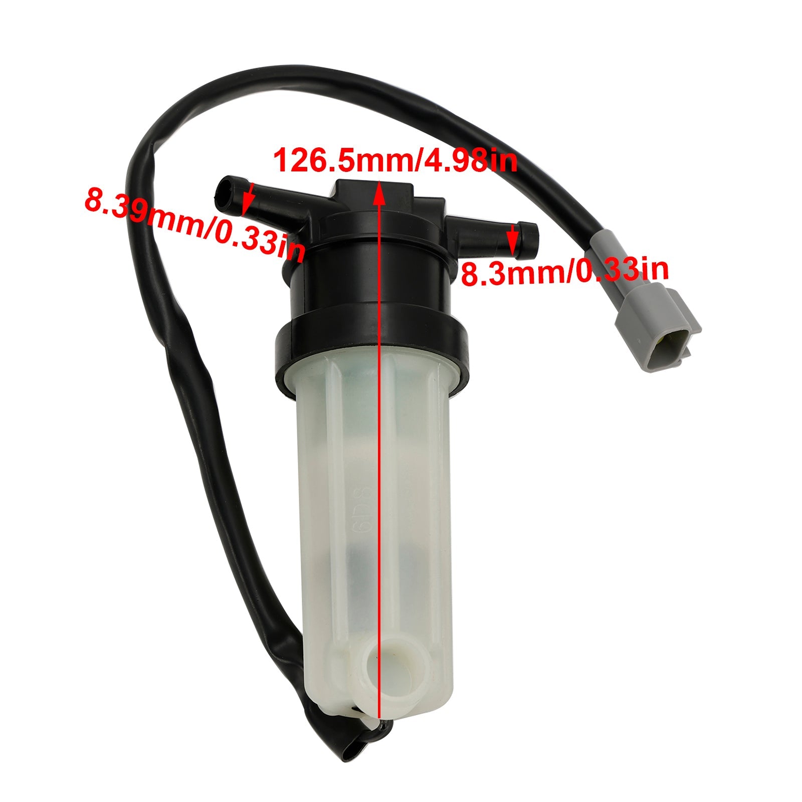 2017- Yamaha hors-bord F80D 80HP filtre à carburant hors-bord 6EK-24560-00