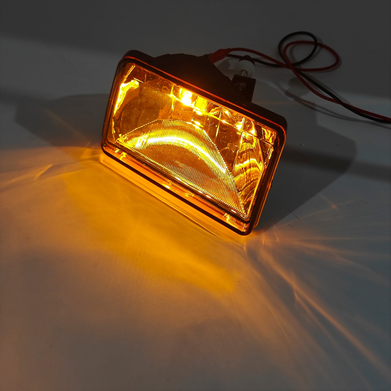 Par tåkelamper med pærer for Chevy Tahoe Sierra 2007-2015 gul linse