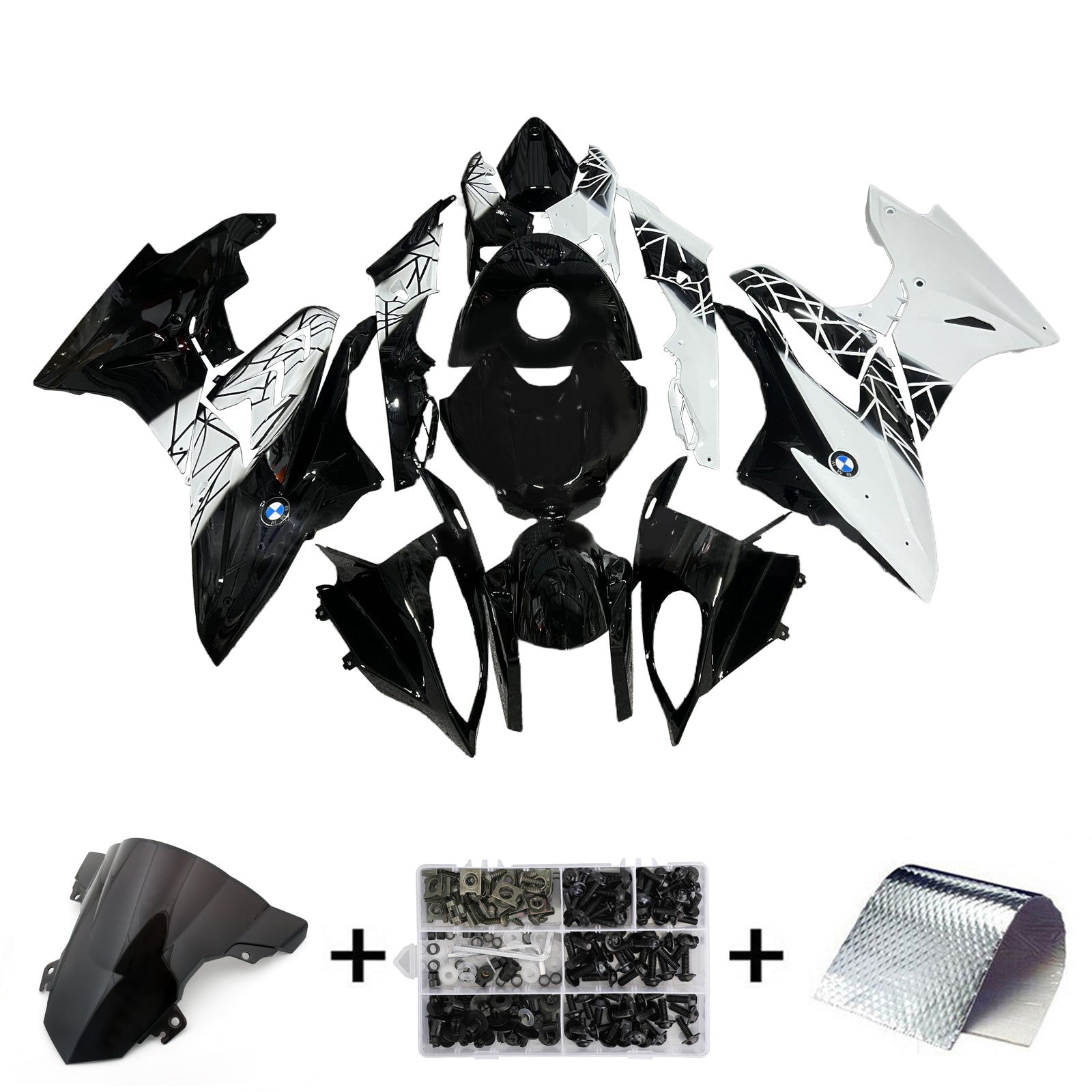 2015-2016 BMW S1000RR Injection Fairing Kit Bodywork Plastic ABS