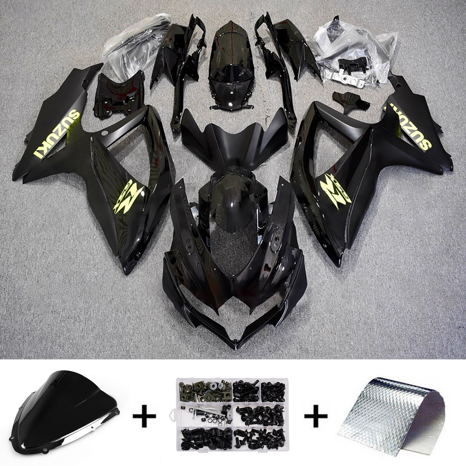 Injection Fairing Kit Bodywork Plastic ABS For Suzuki GSXR 600/750 2008-2010 K8