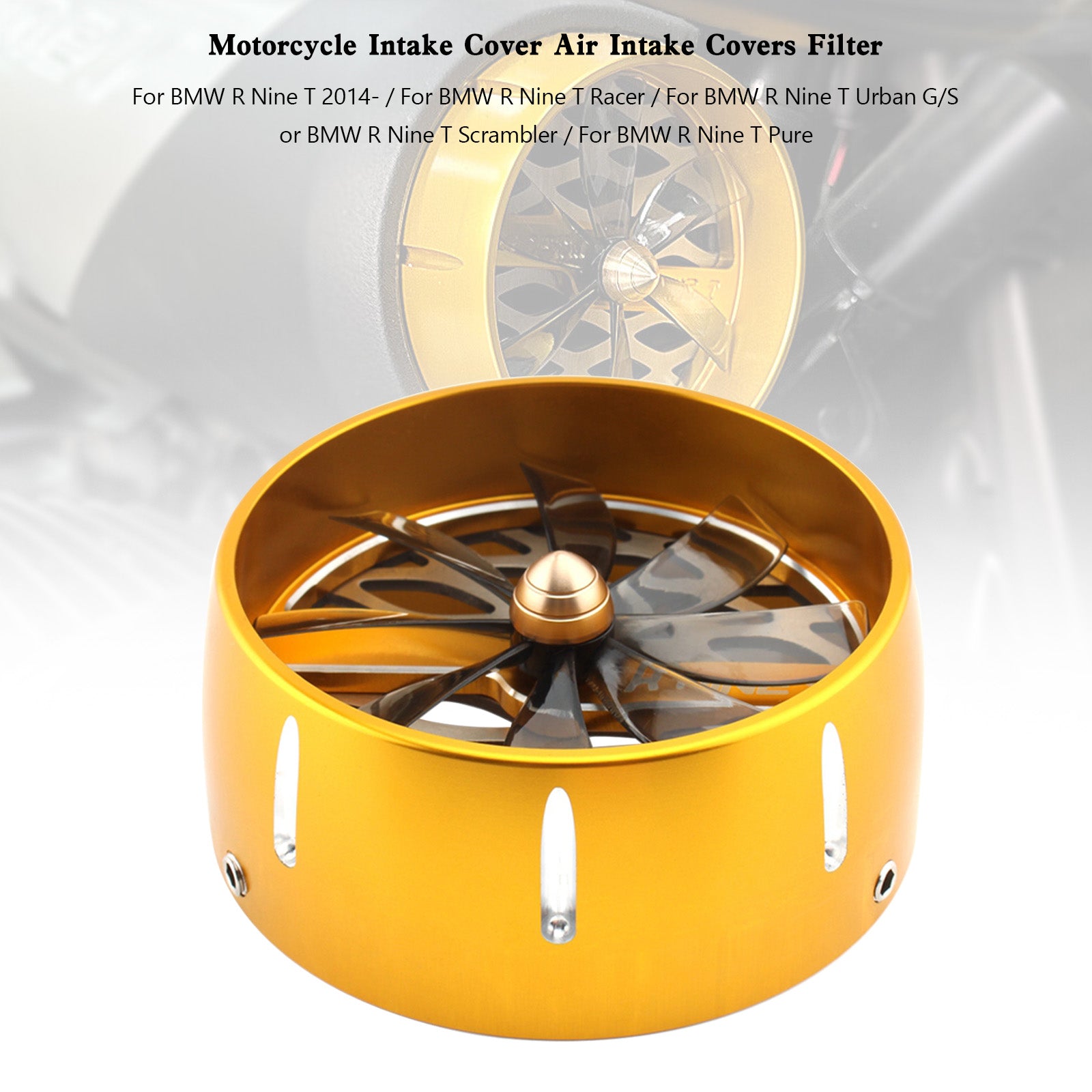 BMW r nove t nove t r9t tampa de entrada de tampas de ar filtro