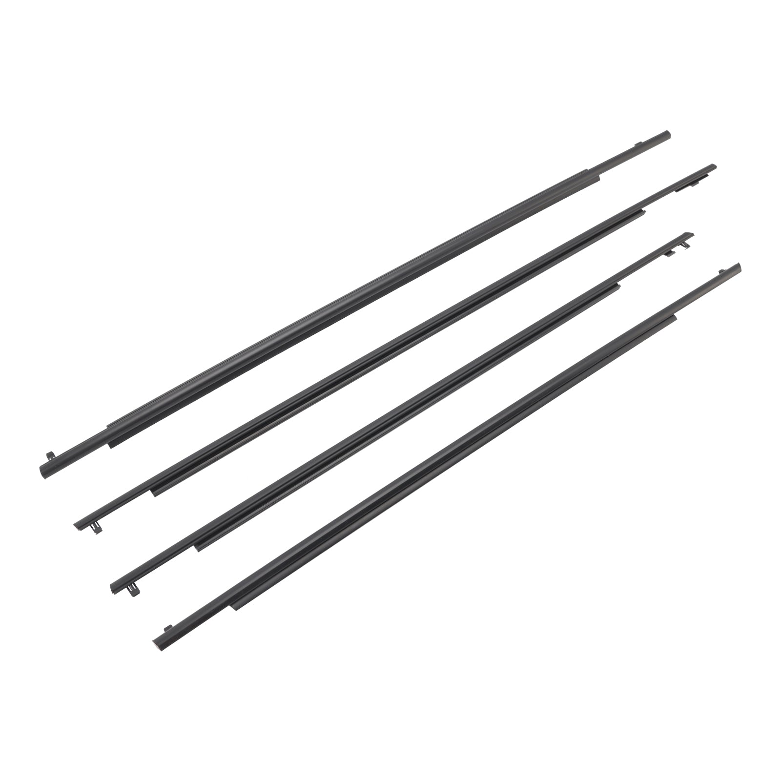 2010-2015 Toyota Prius 4st Dörrglasbälte yttre gjutning Weatherstrip