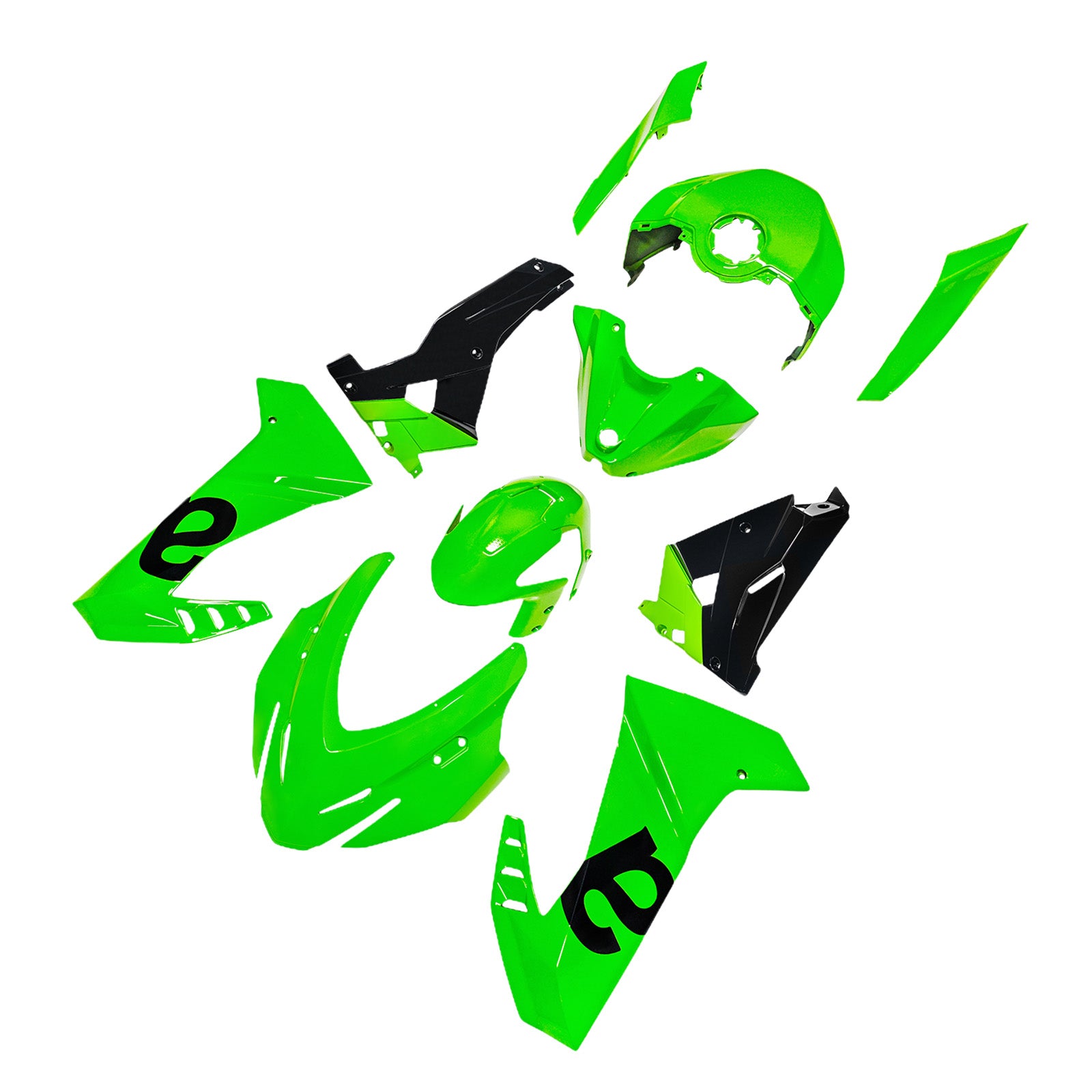 Vstrekovanie ABS Plastic Bodywork Súprava pre apríl RS457 2024-2025 07#