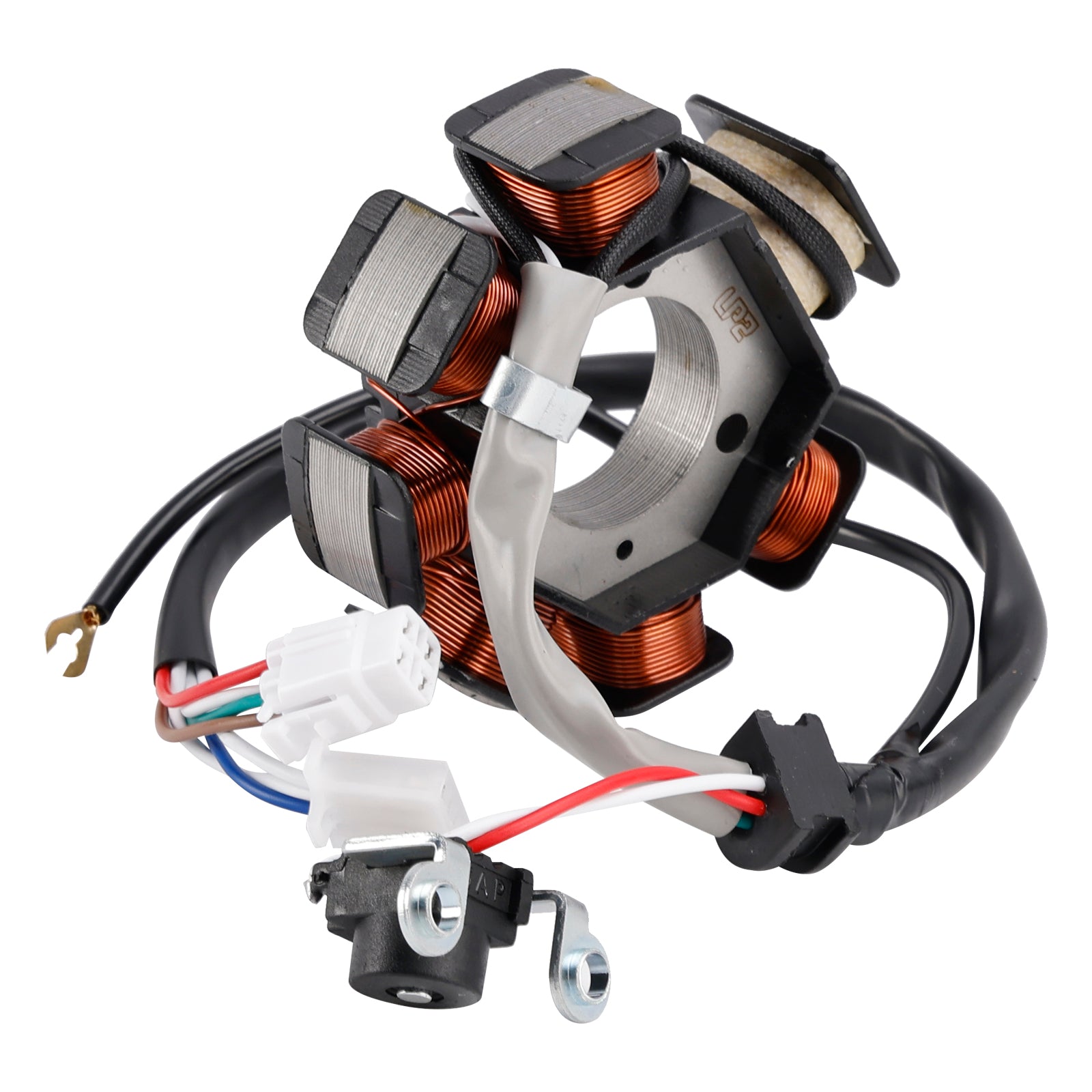 2004/2006/2008/2010/2013-2024 Yamaha YBR125 YBR125E YBR125EGS YBR125G 7 Coils Stator Generator 5VL-H5510-00