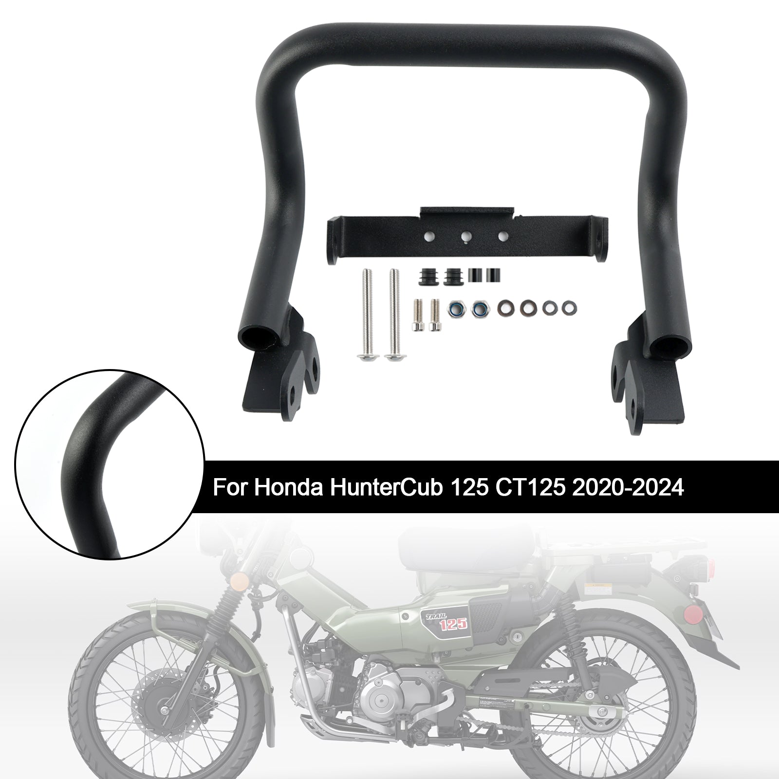 Housse de protection pour feu arrière Honda hunter cub 125 CT125 2020 – 2024