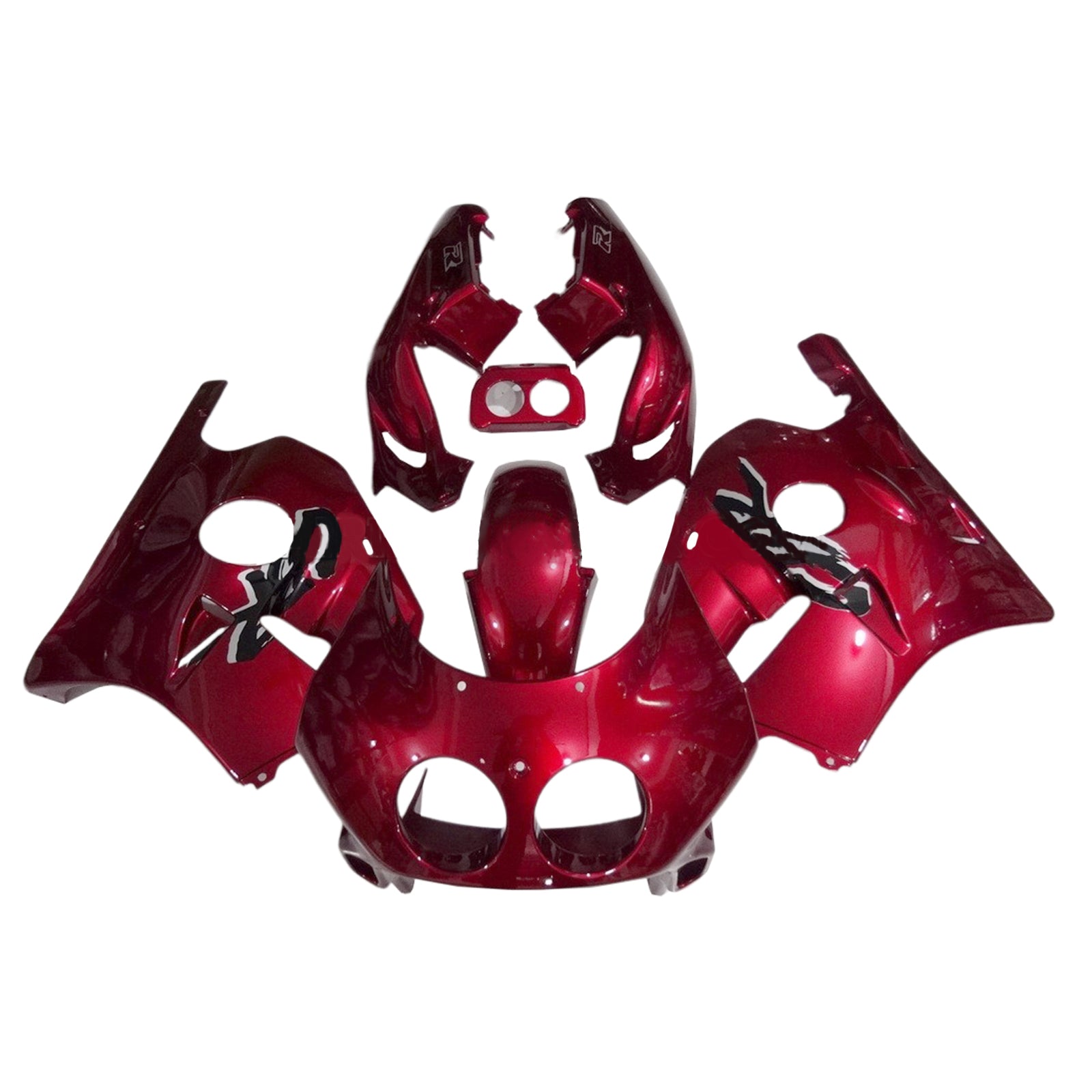 1990-1998 Honda CBR250RR MC22 Injeksjon Fairing Kit Bodywork Plastic ABS