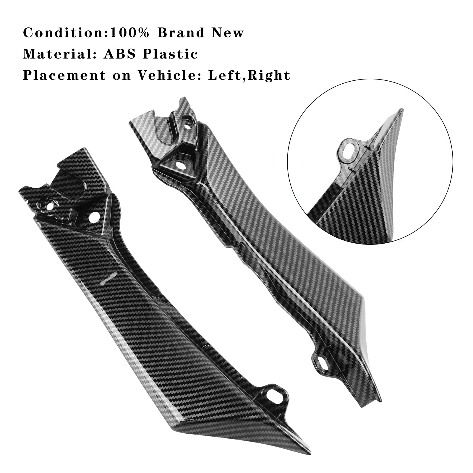 2022-2024 Kawasaki Versys 650 KLE650 Sidesete Fairing Panel Cowl