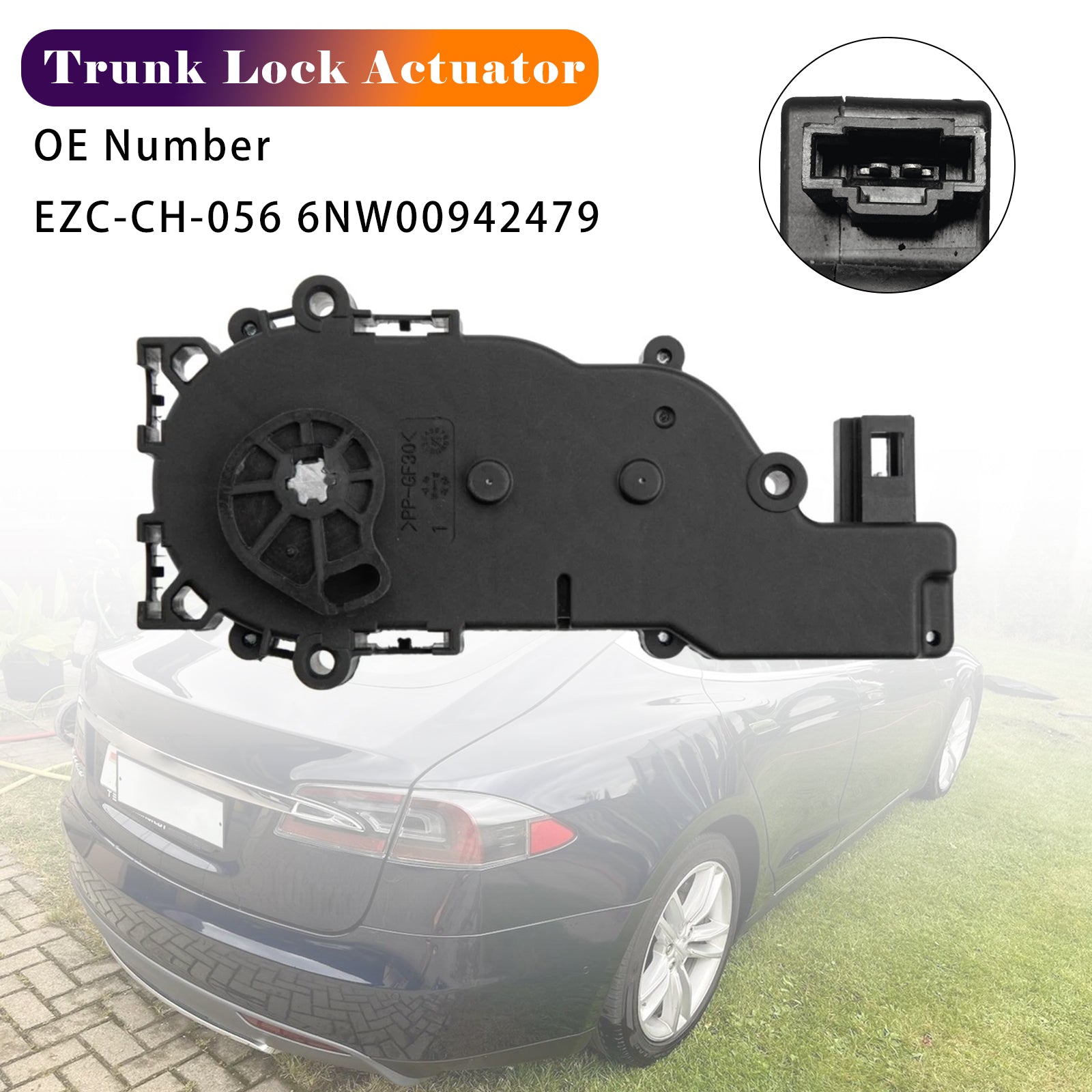 Rear Trunk Lid Lock Latch Actuator 6NW00942479 For Tesla Model S 5YJS 2012-2025