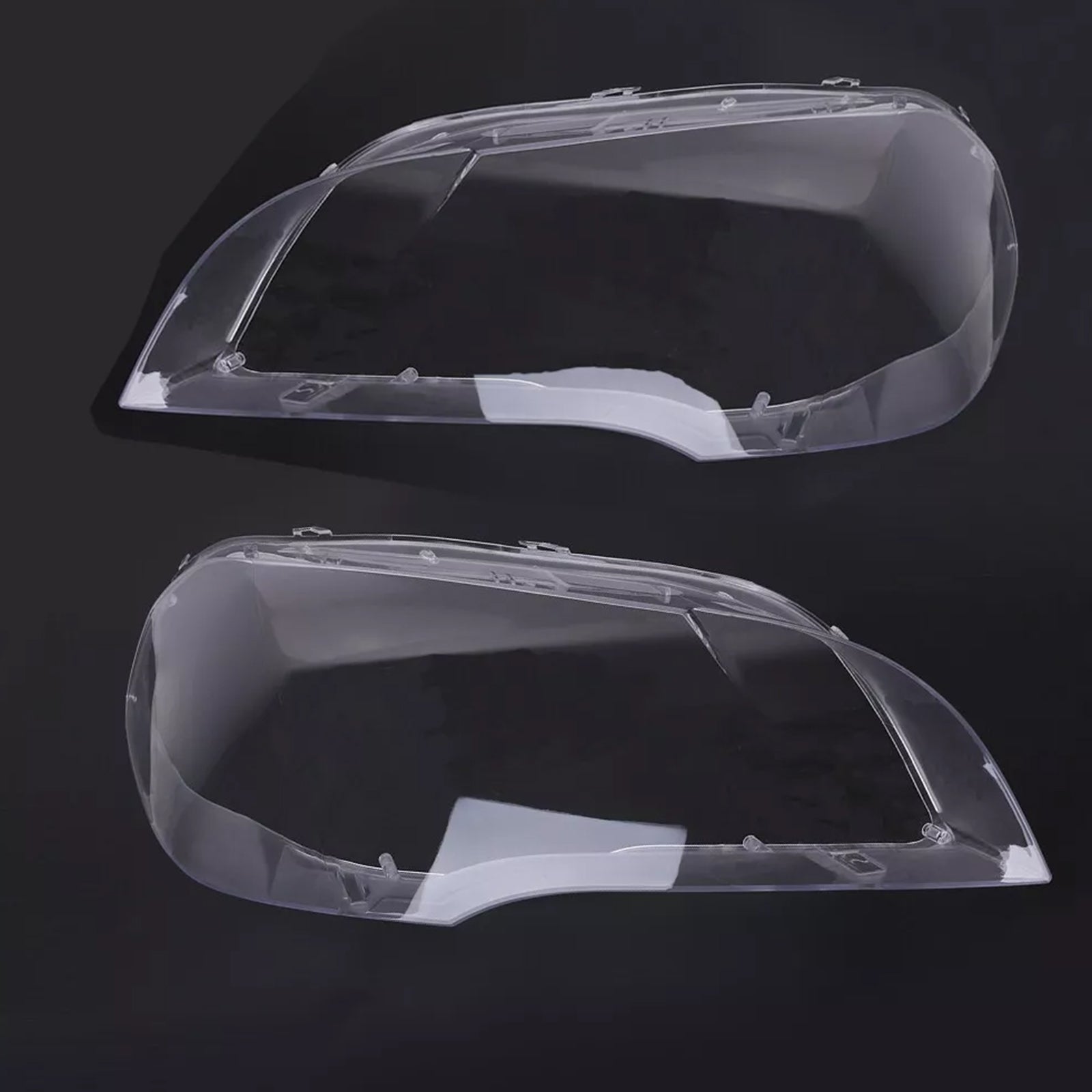 2007-2013 BMW X5 E70 2 STKS Clear Koplamp Lens Cover Koplamp Links + Rechts