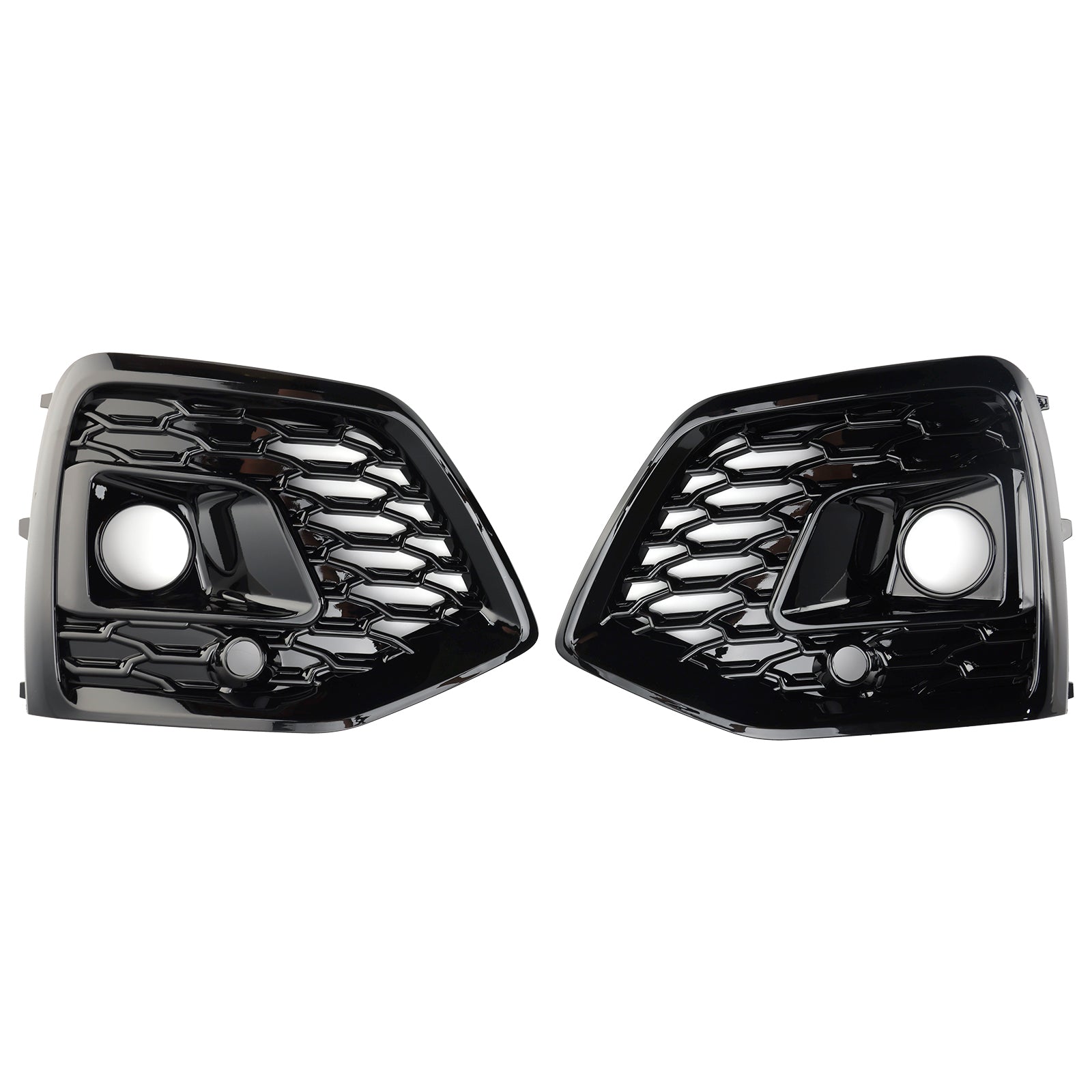 2021-2025 Audi Q5 SQ5 S-Line RSQ5 Style Front Fog Lampe Couverture Black