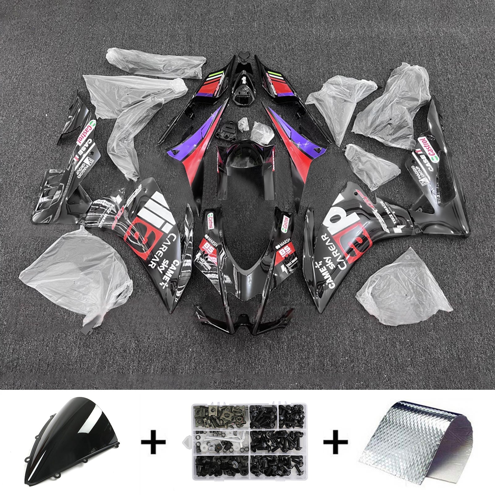 2016-2020 Aprilia RSV4 1000 Injection Fairing Kit Bodywork Plastic