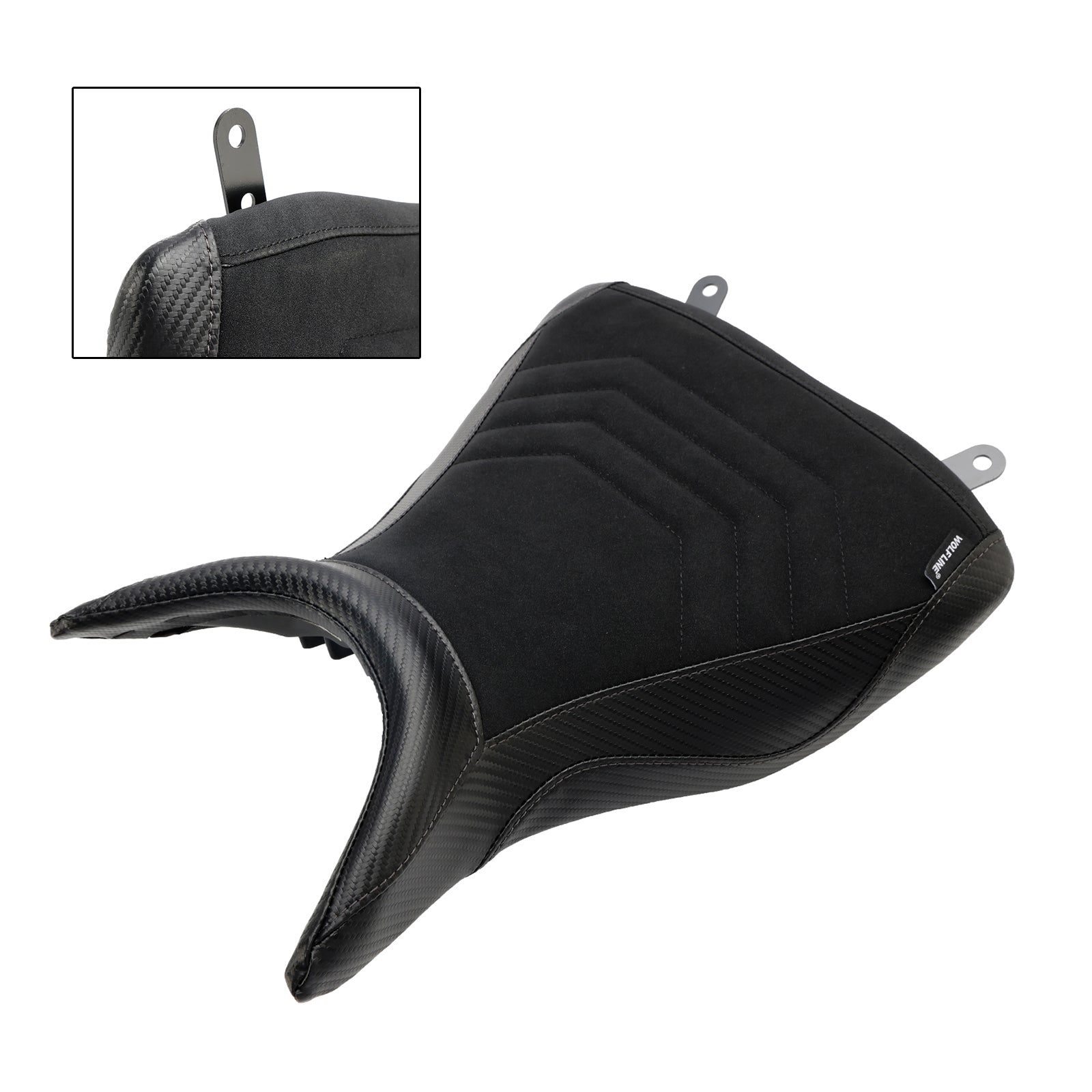 2015-2023 Yamaha Mt-03 Yzf-R3 Asiento delantero del conductor Raider Sillín negro