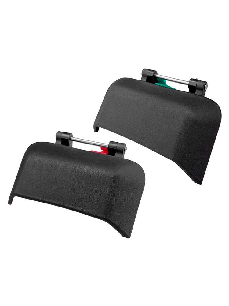 1Pair Car Rear Door Exterior Handle Black For Jeep Compass 2007-2016