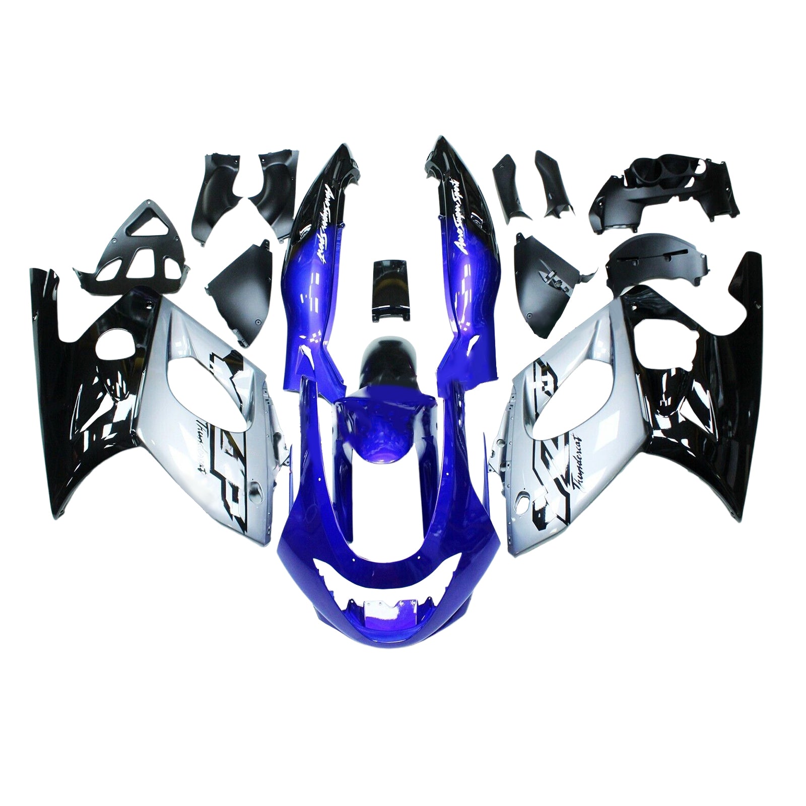 1996-2007 Yamaha yzf 600r Thundercat Injection Fairing Kit Bodywork Plastic Abs
