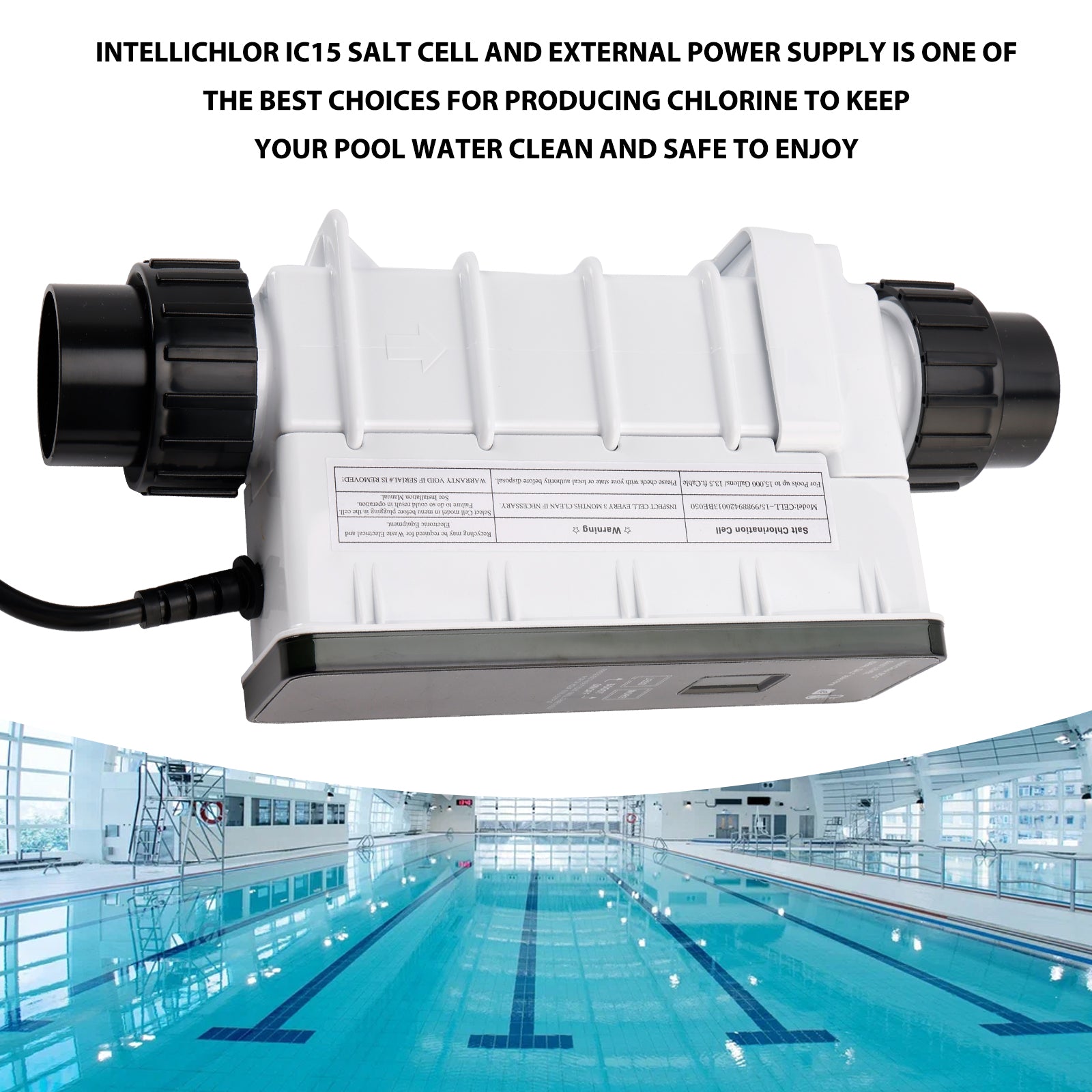 IC15 EC-520888 Salt Cell Chlorine Generator Replacement Salt Cell Systems