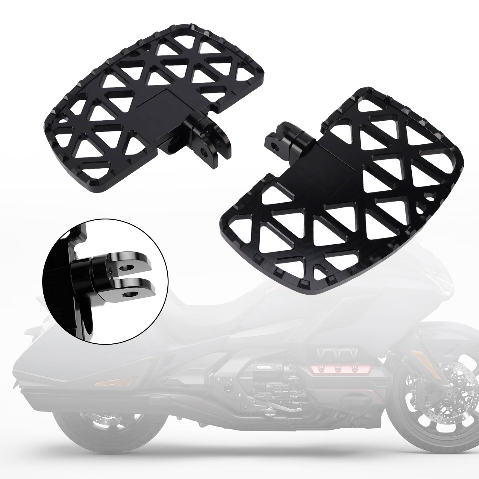 Reposapiés delanteros para Honda GL1800 GOLDWING GB350 CB350 2001-2025