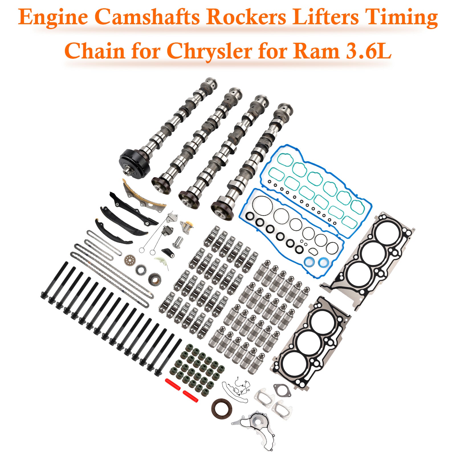 Arabstacles de came moteur Chaîne de synchronisation des poussoirs pour Chrysler pour RAM 3,6L