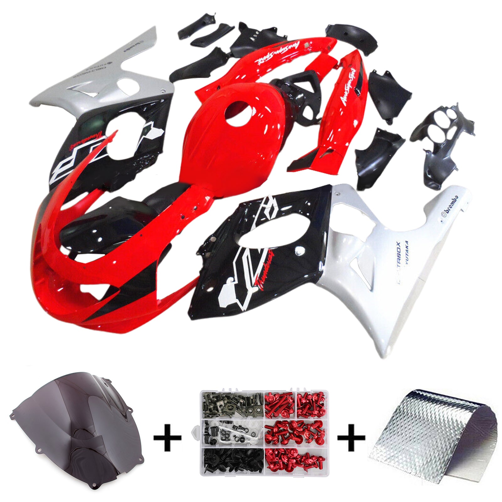 1996-2007 Yamaha yzf 600r Thundercat Injection Fairing Kit Bodywork Plastic Abs
