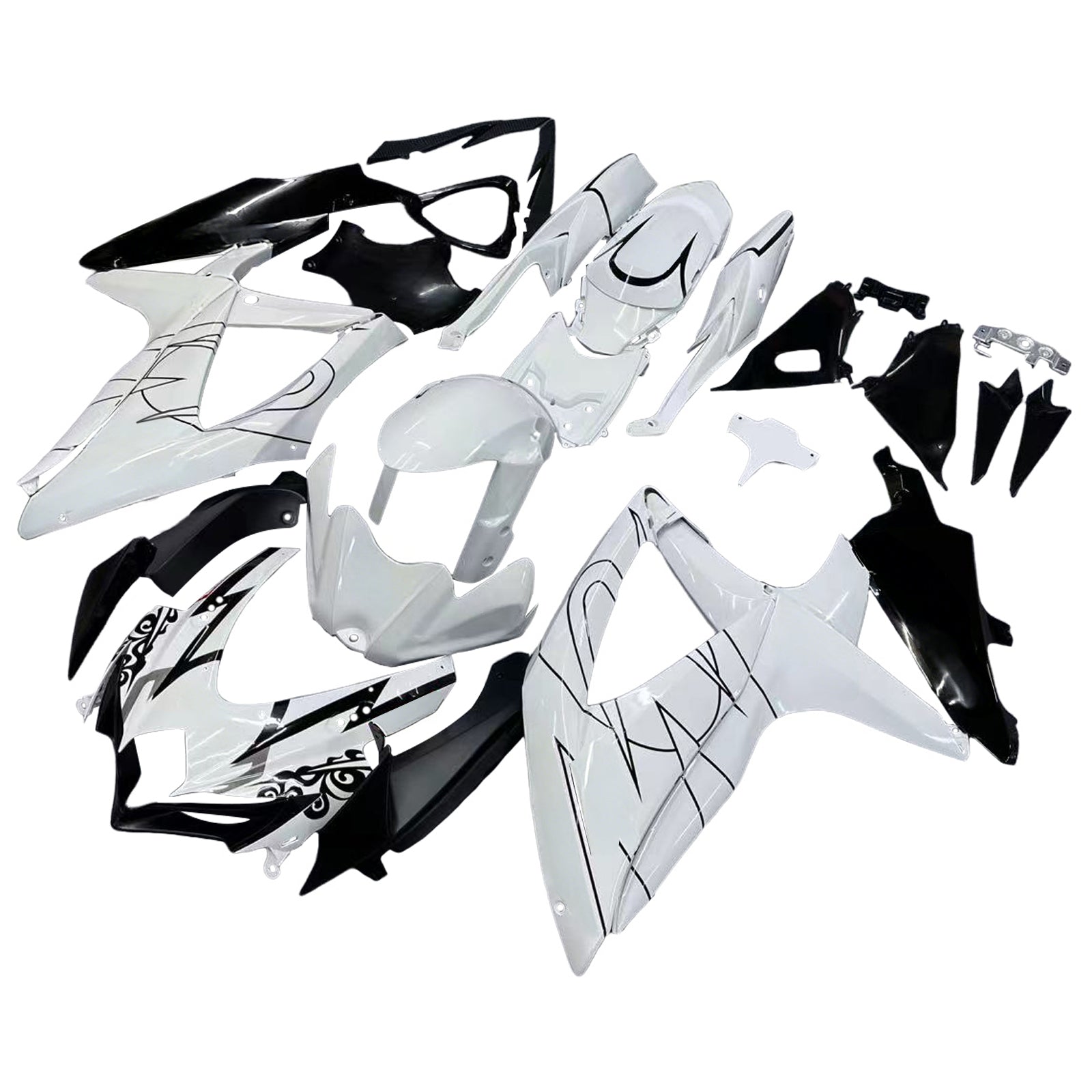 Injection Fairing Kit Bodywork Plastic ABS fit For Suzuki GSXR 600/750 2008-2009