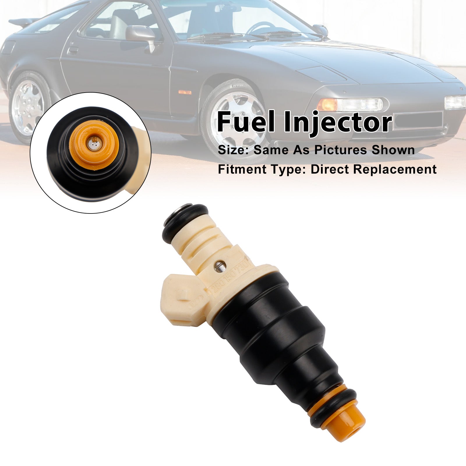 1Pcs Fuel Injector For Porsche 928 5.0L 5.4L V8 87-95 0280150730 92860611902