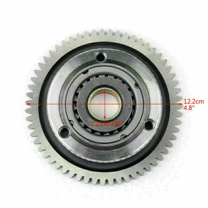 One Way Starter Clutch Gear passar Honda CN250 Spazio Helix 1986-07 CH250 Elite
