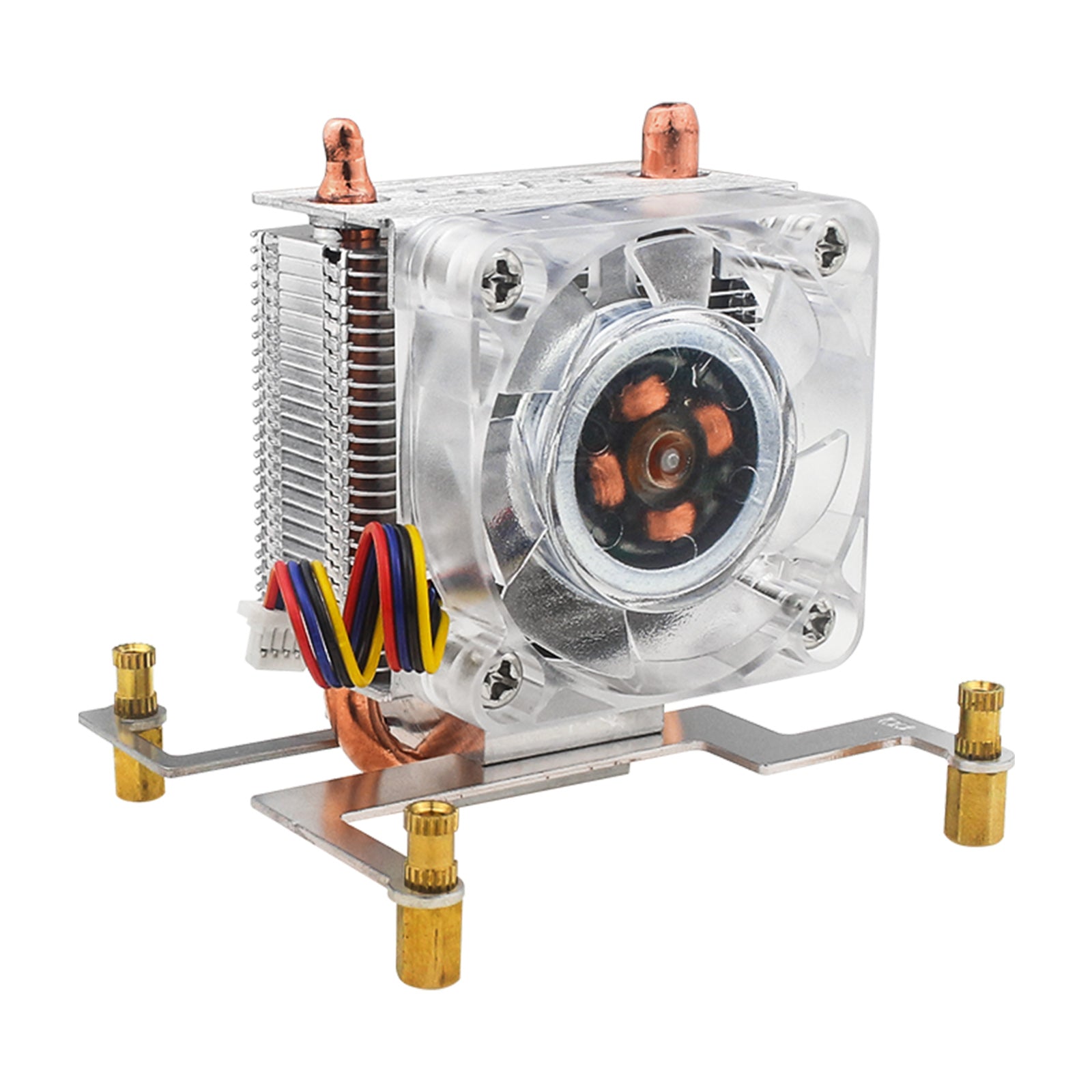 Raspberry Pi 5B Tower Fan Raspberry Ice Tower Radiator PI5 Ice Cooling Radiator