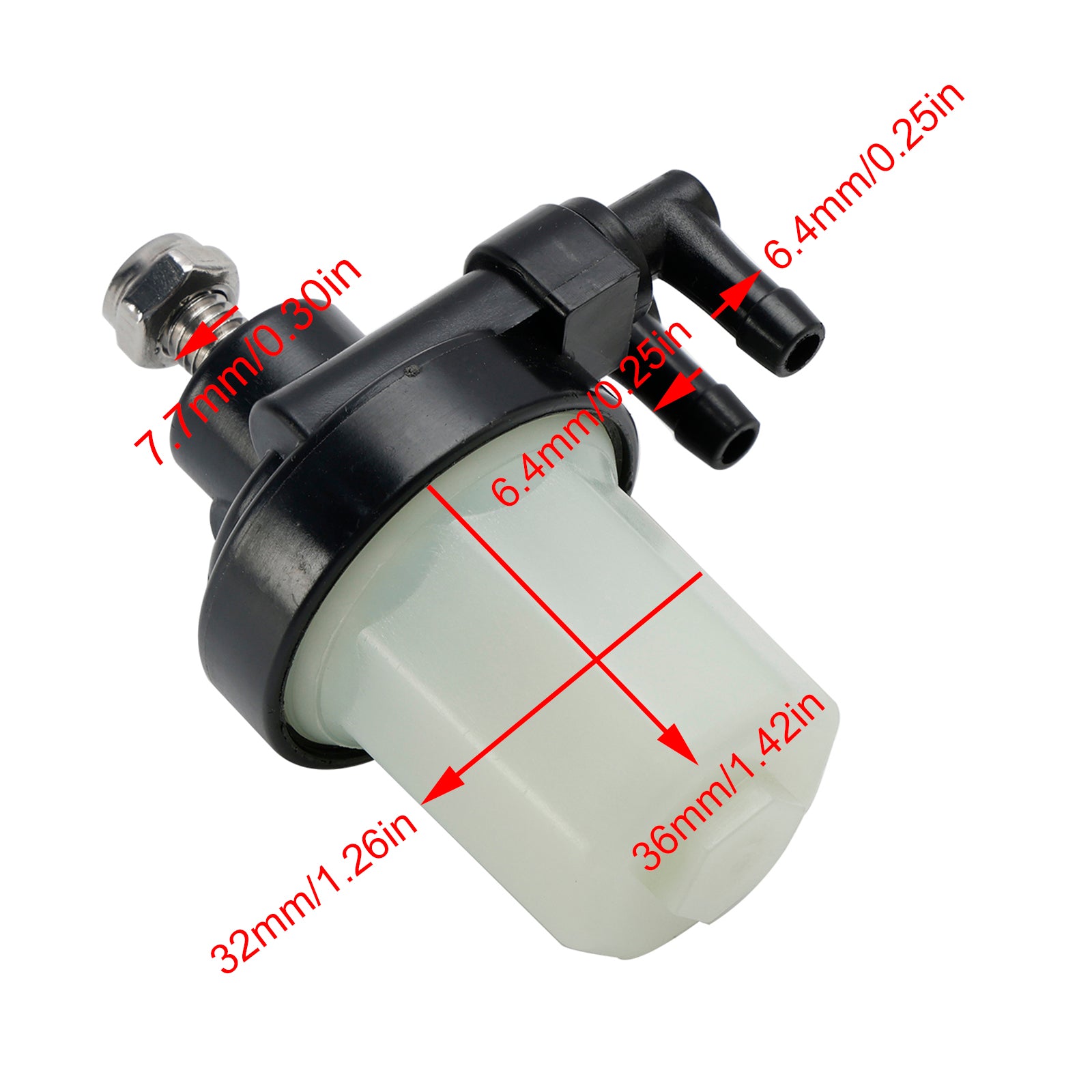 Filtro de combustible para fueraborda Mercury 9.9HP 18HP F25 25HP F30 30HP 40HP 50HP 853733A2