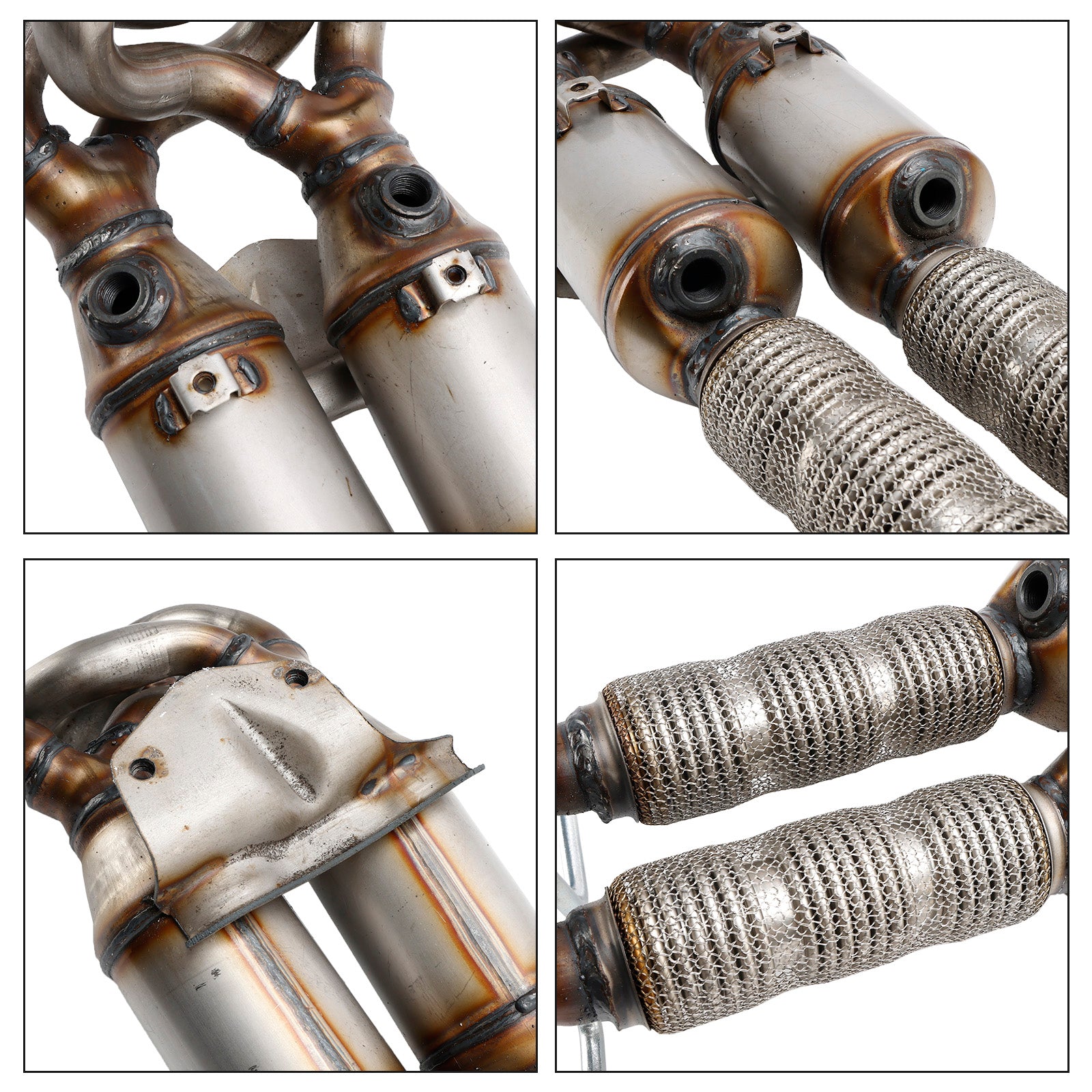 Type de convertisseur catalytique Kit de raccord approuvé pour Ford Focus C-MAX TI 1.6