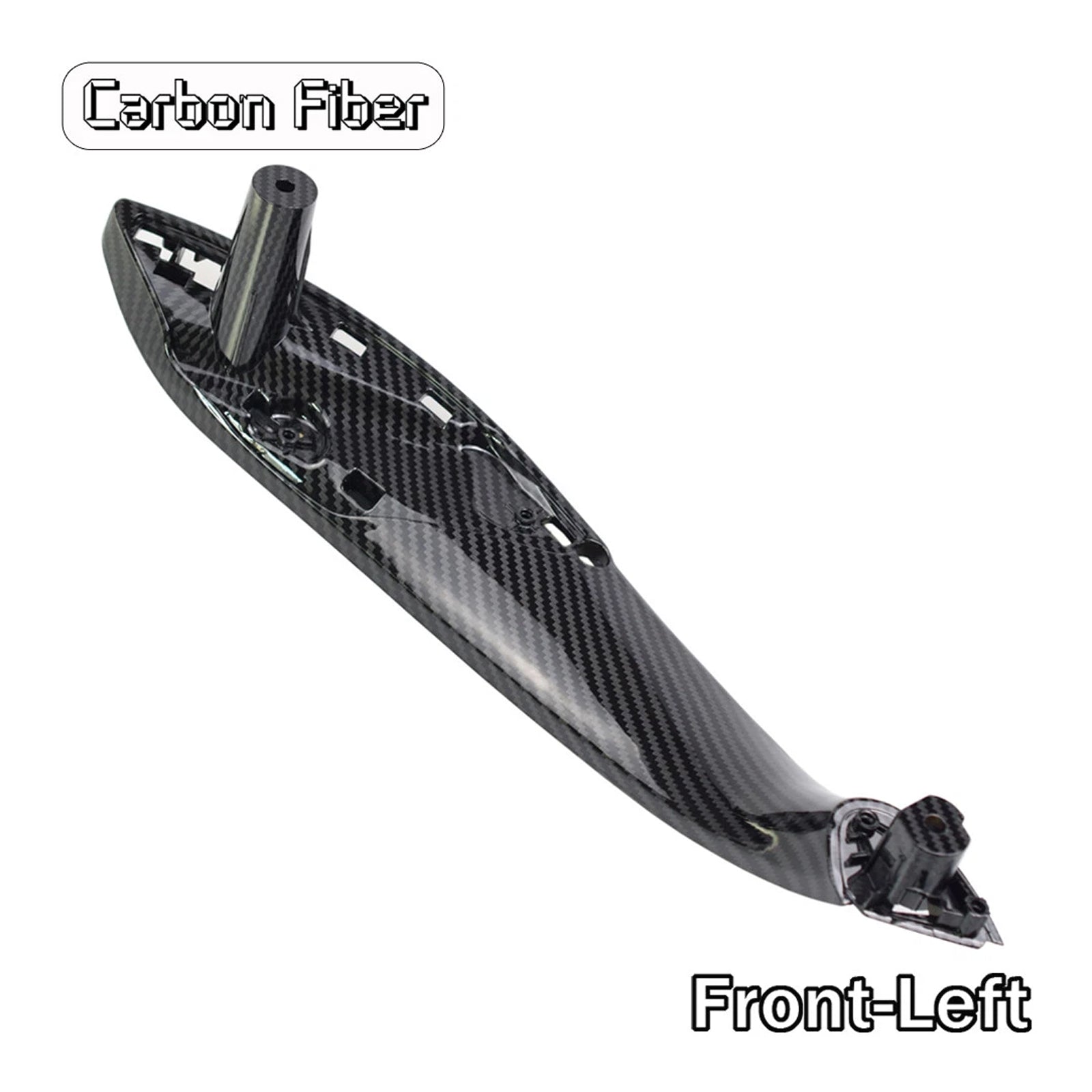 4PCS Carbon Inner Trim Door Pull Handle for BMW F30 F80 F31 F32 F33 F35